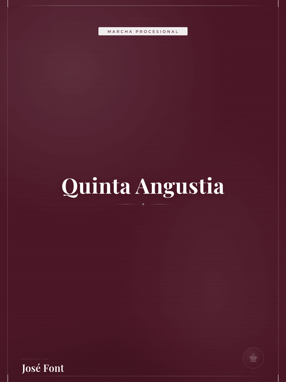 Portada de Quinta Angustia