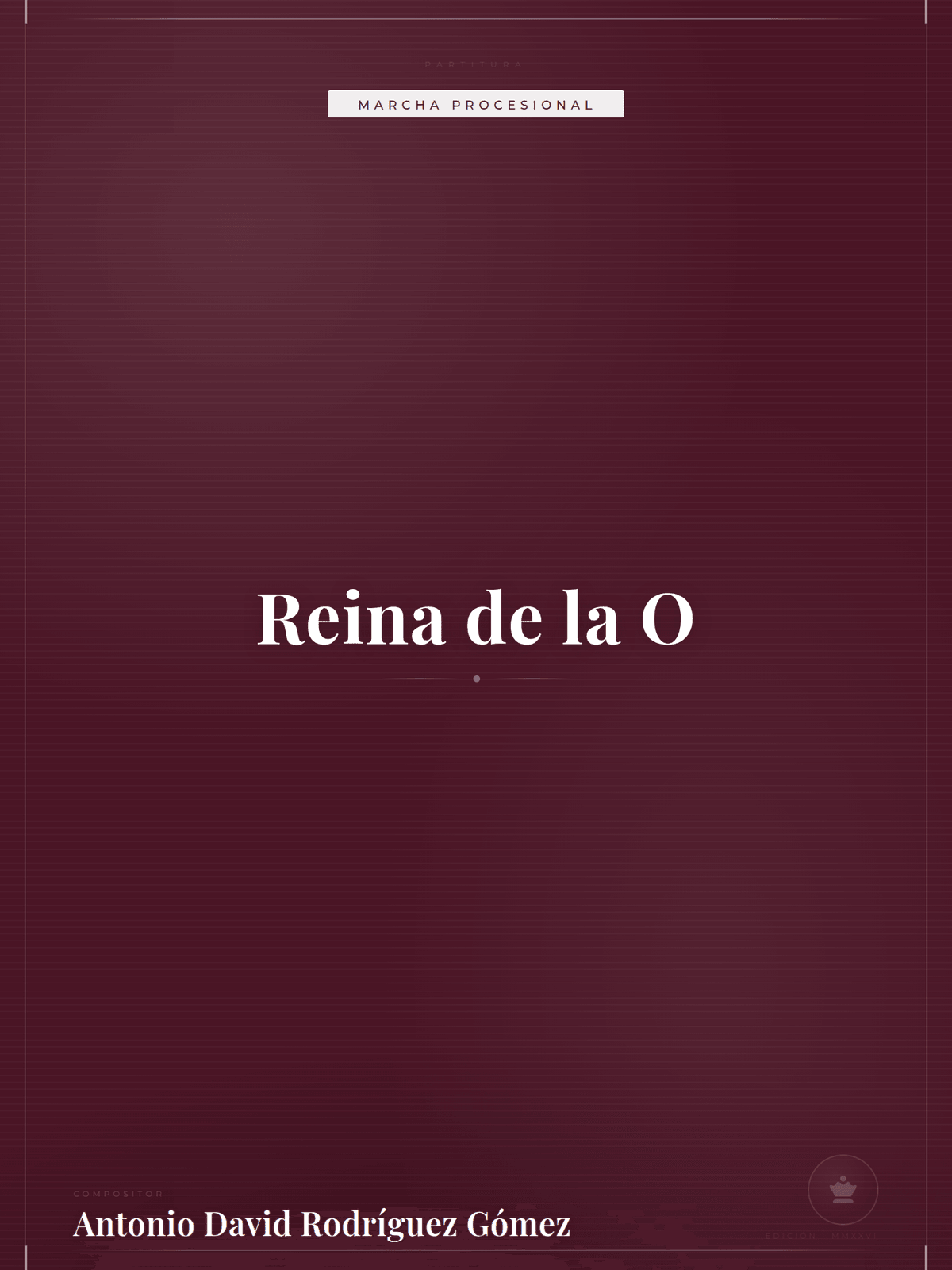 Portada de Reina de la O