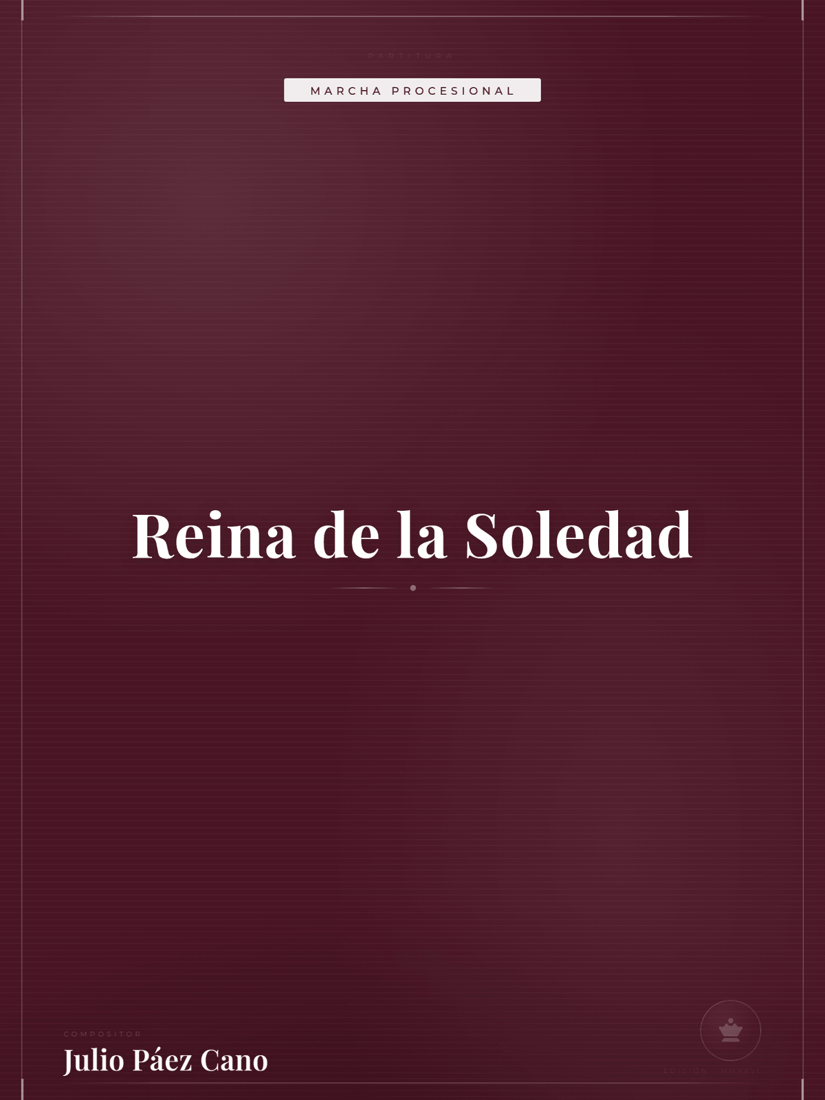 Portada de Reina de la Soledad