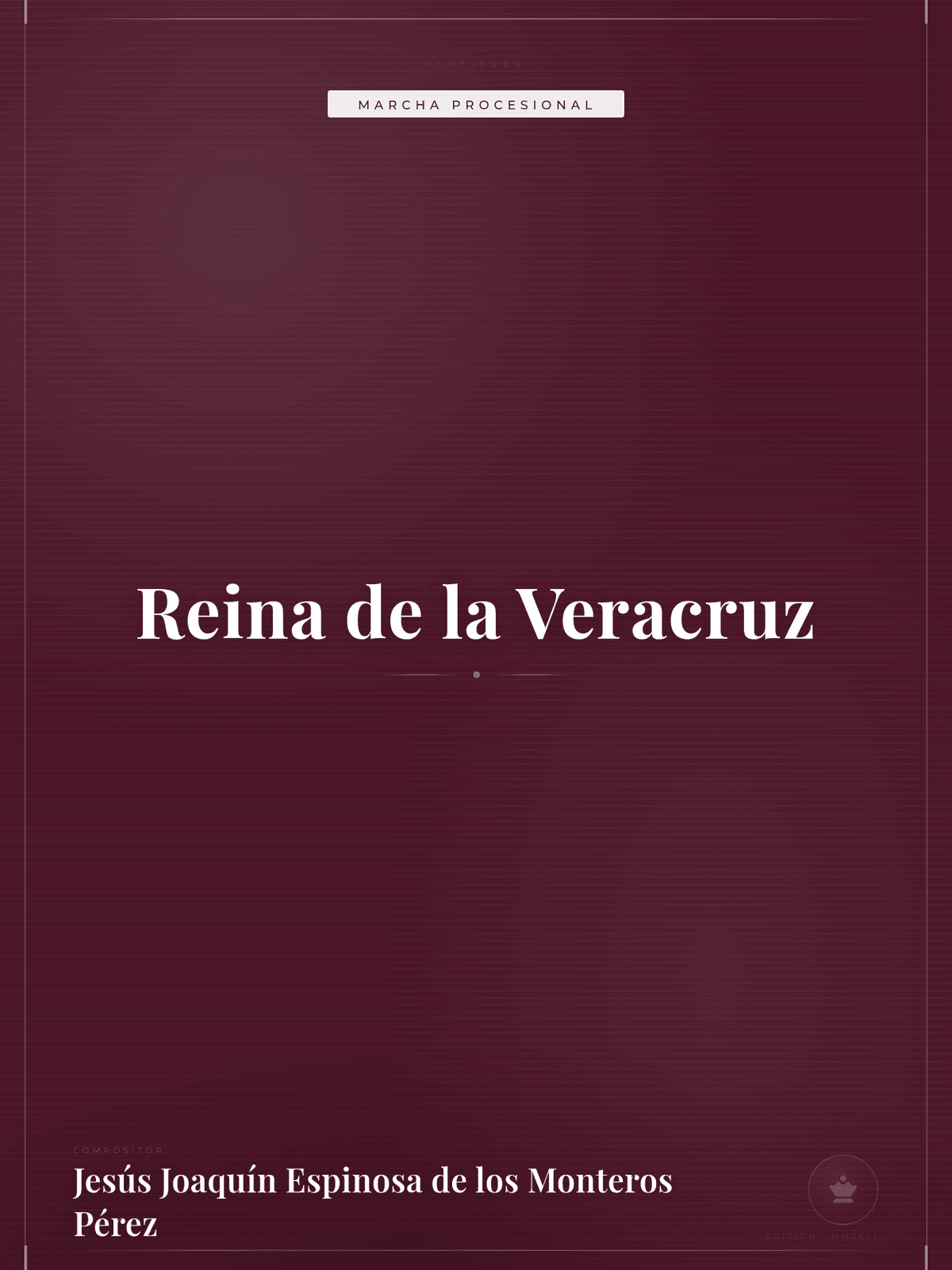Portada de Reina de la Veracruz