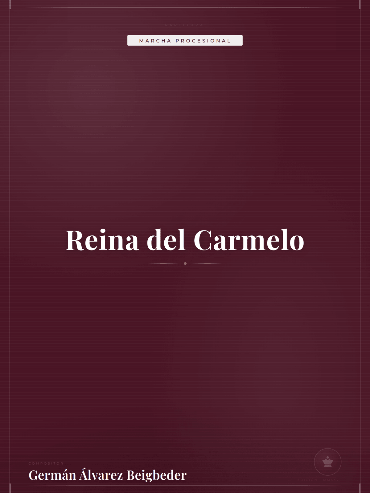 Portada de Reina del Carmelo