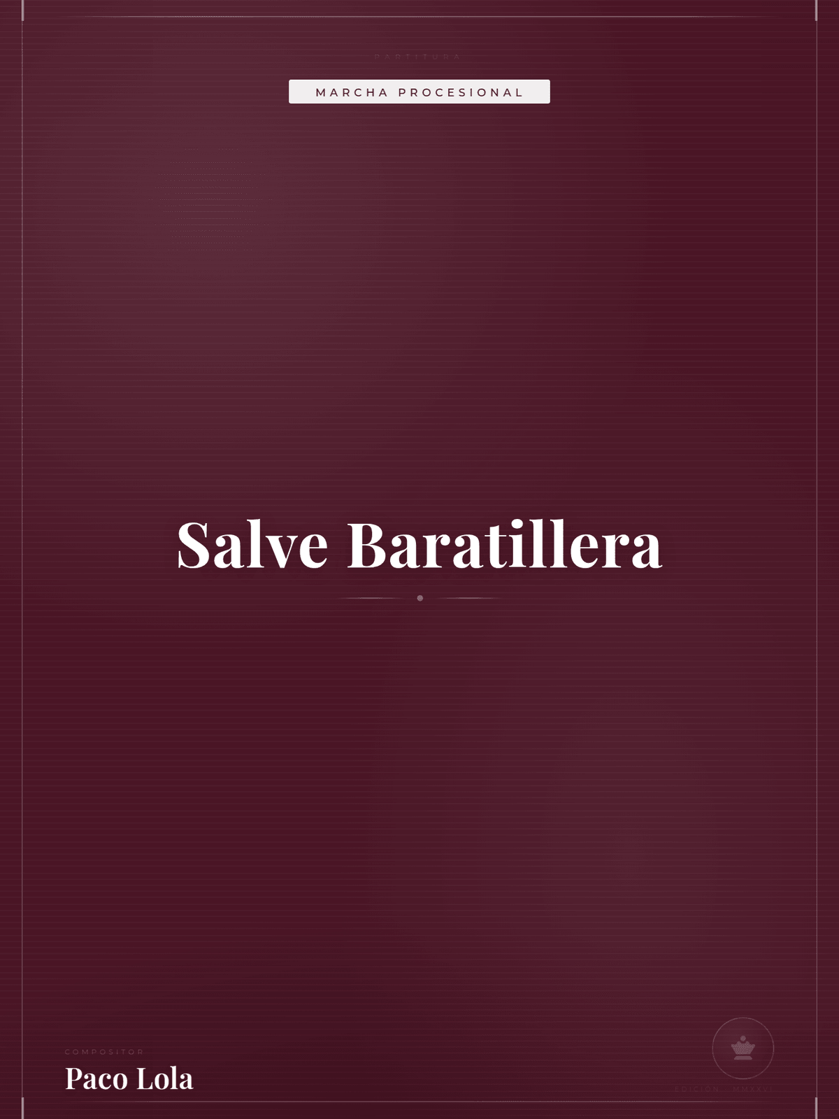 Portada de Salve Baratillera