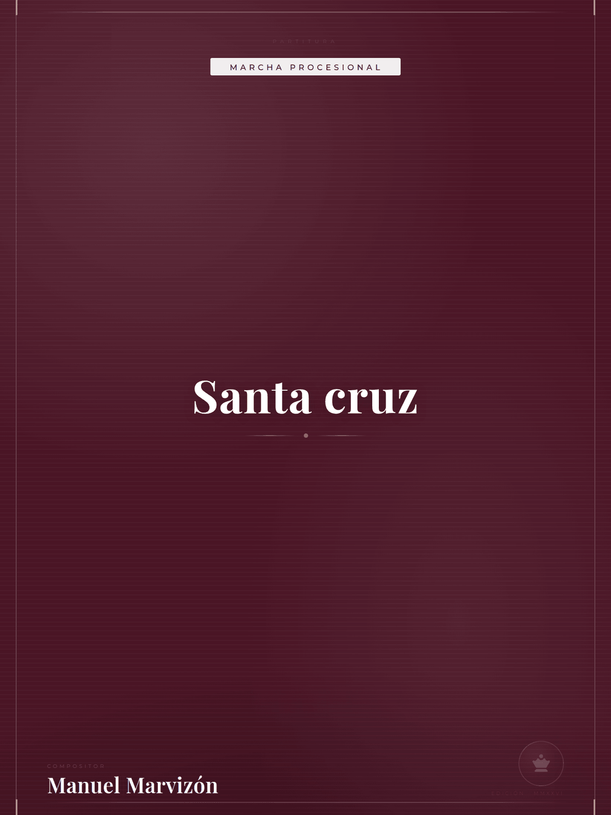 Portada de Santa cruz