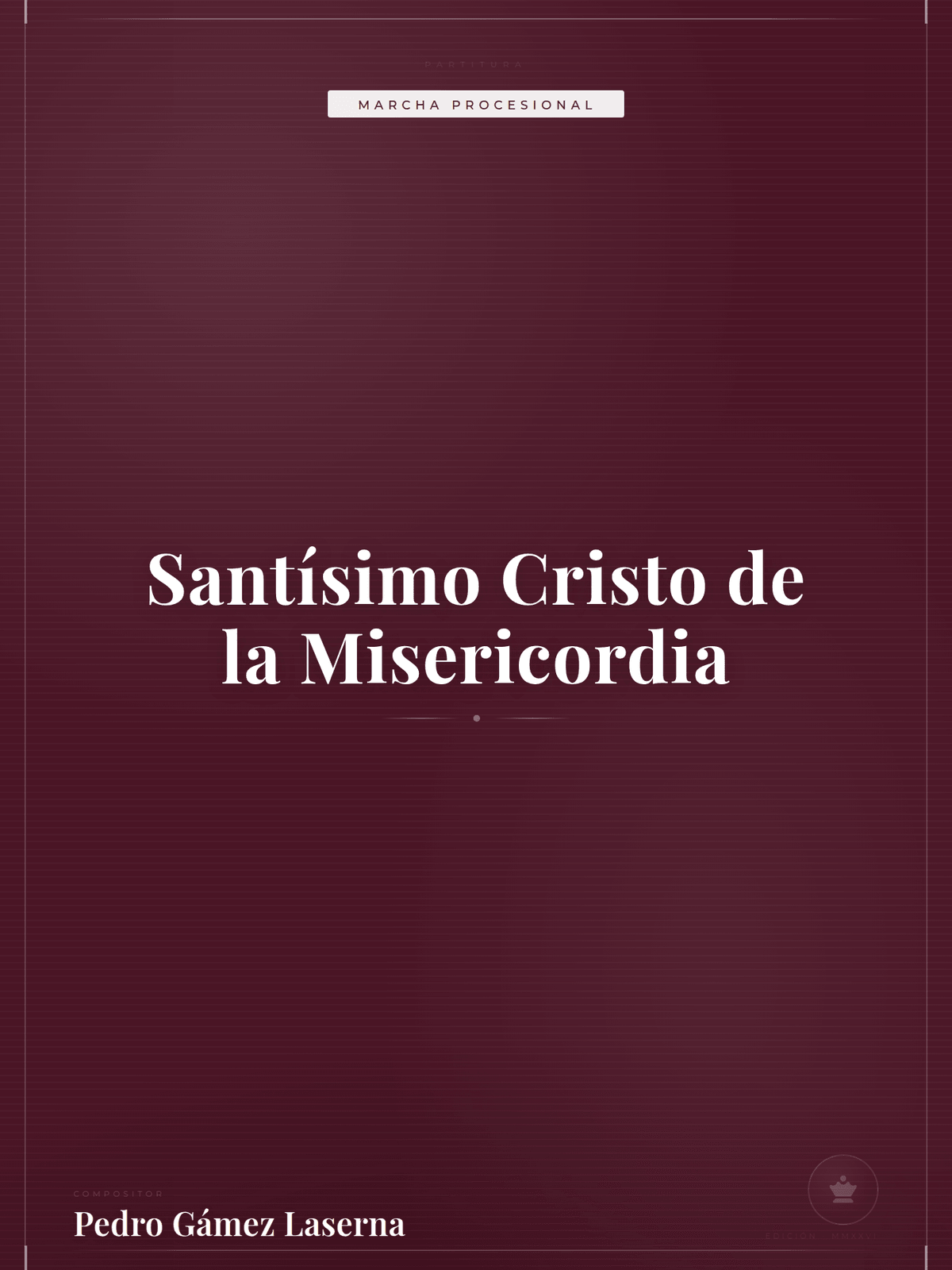 Portada de Santísimo Cristo de la Misericordia