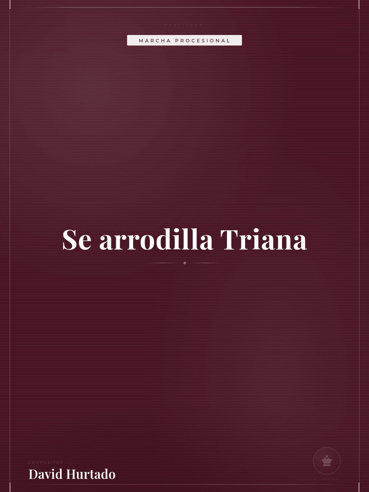 Portada de Se arrodilla Triana