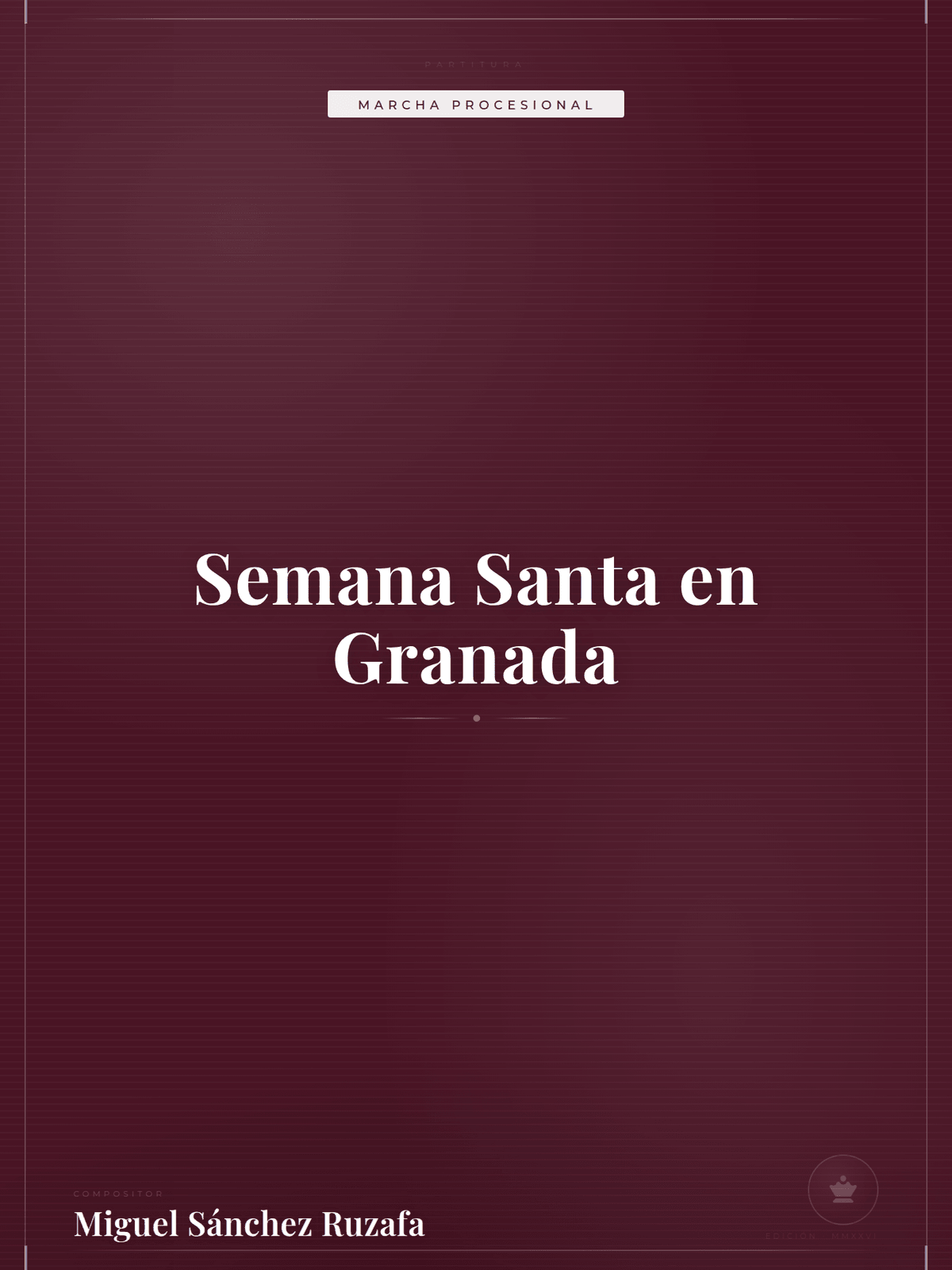 Portada de Semana Santa en Granada