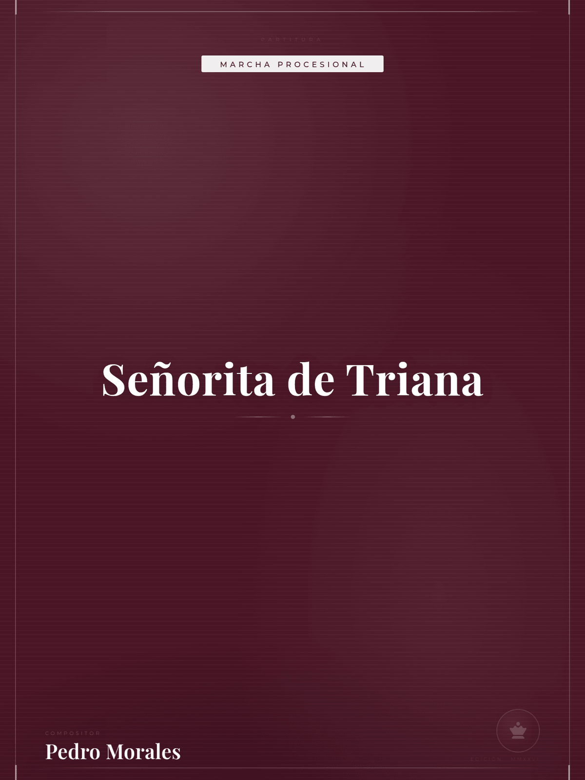 Portada de Señorita de Triana