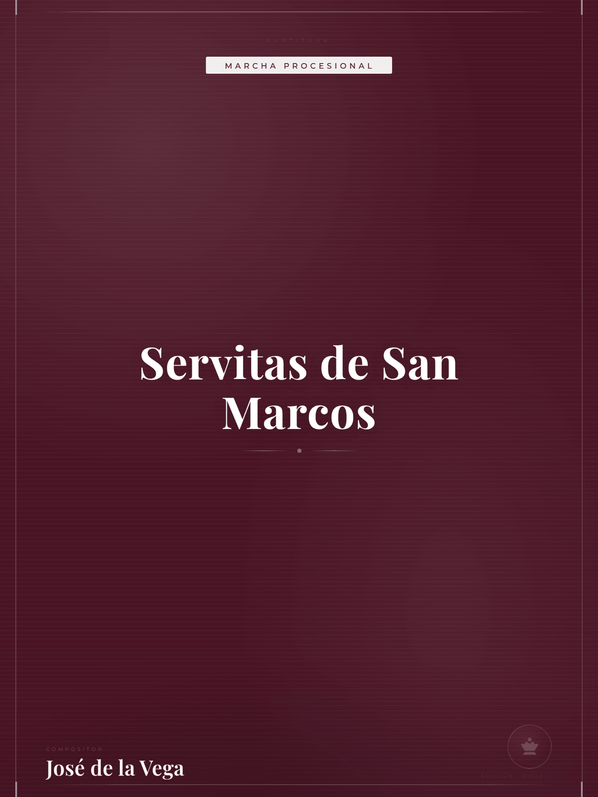 Portada de Servitas de San Marcos