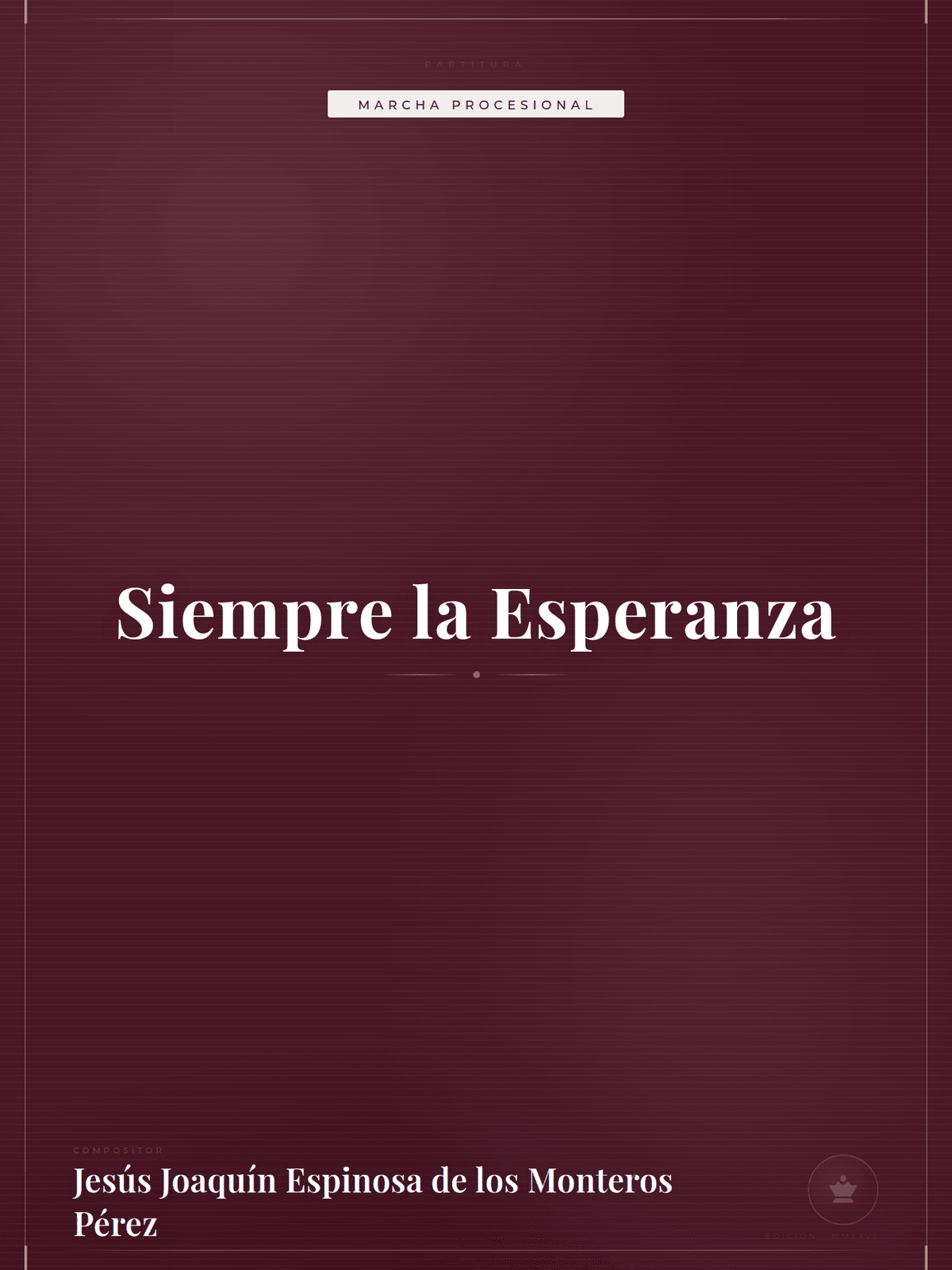 Portada de Siempre la Esperanza