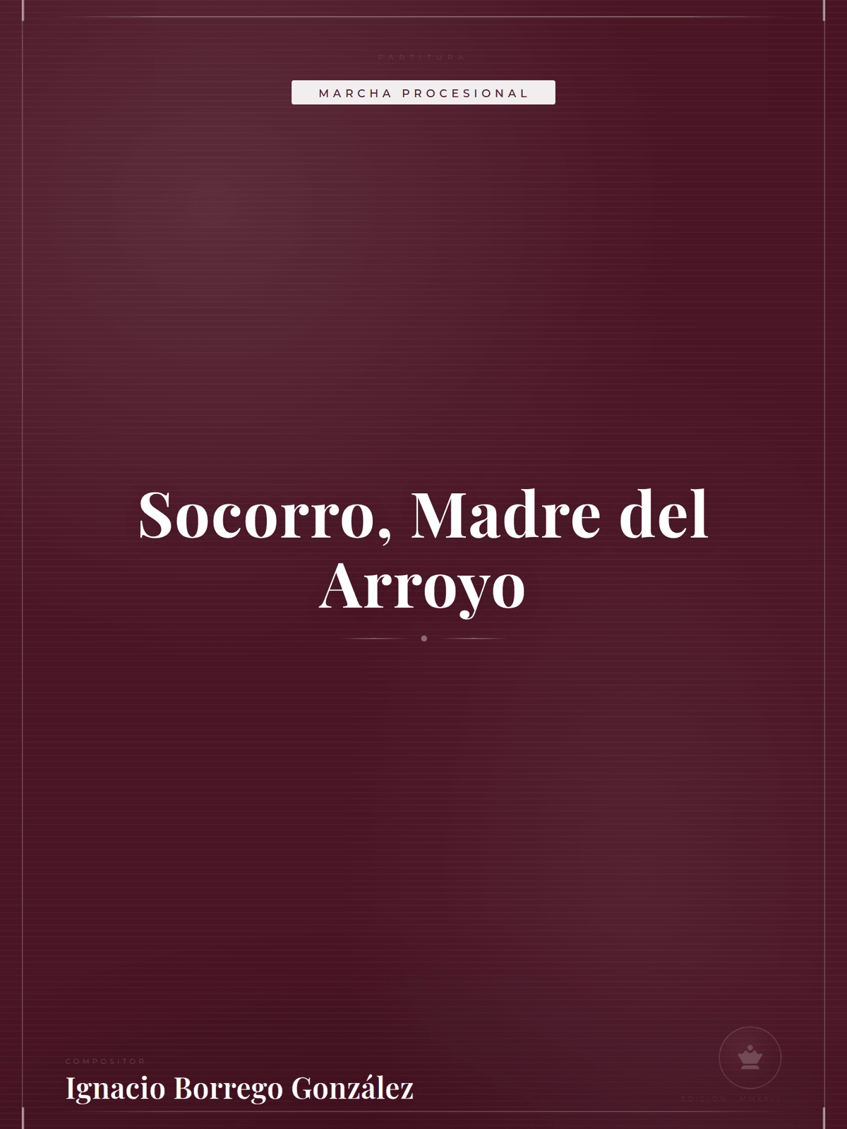 Portada de Socorro, Madre del Arroyo