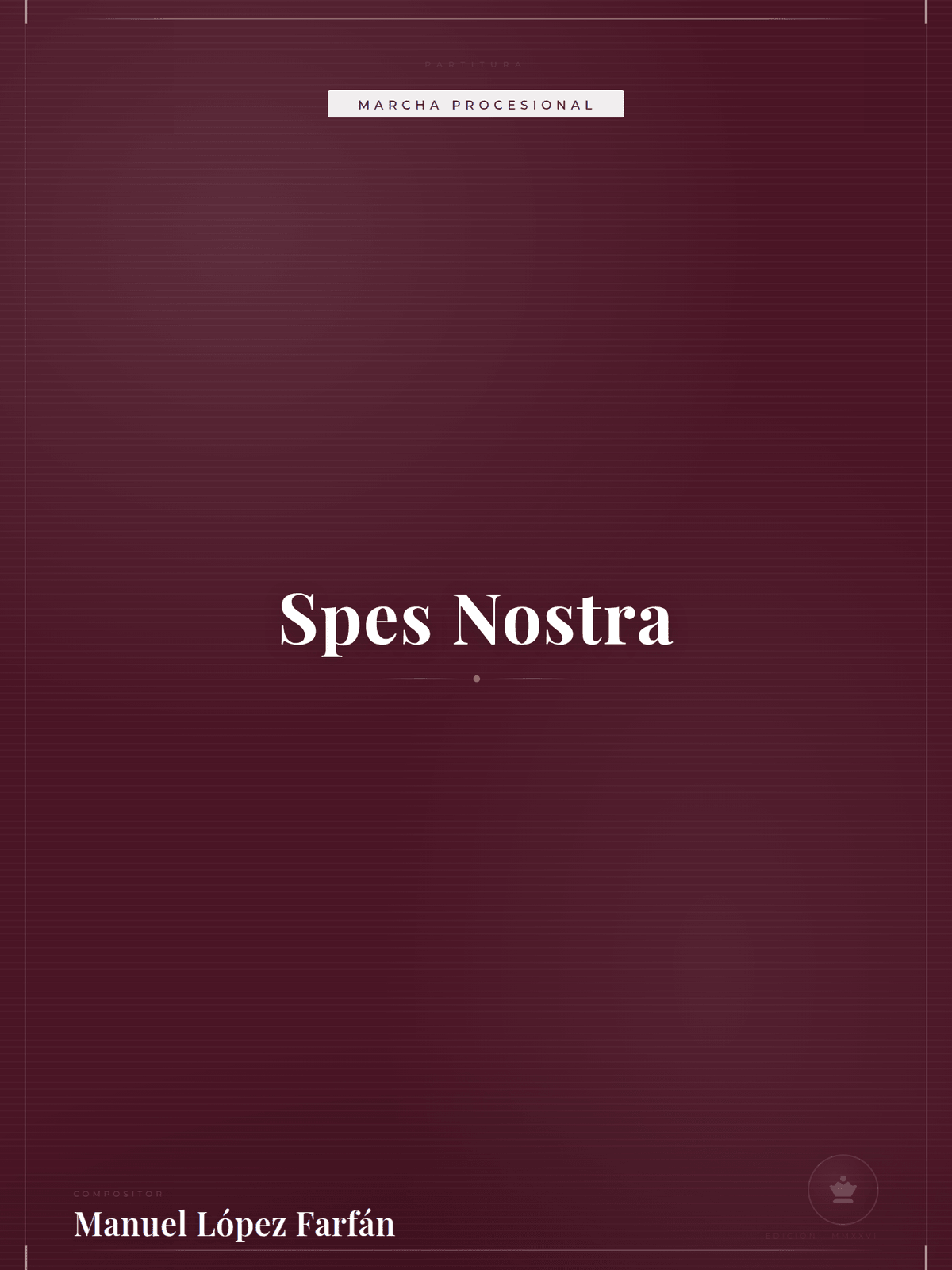 Portada de Spes Nostra