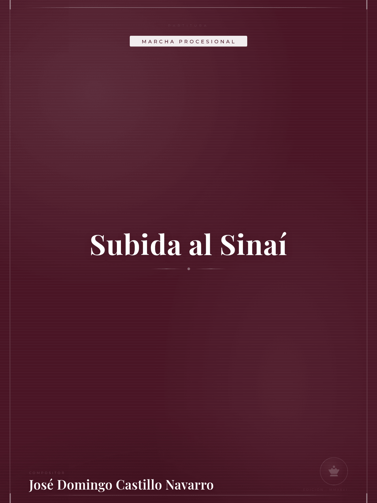 Portada de Subida al Sinaí