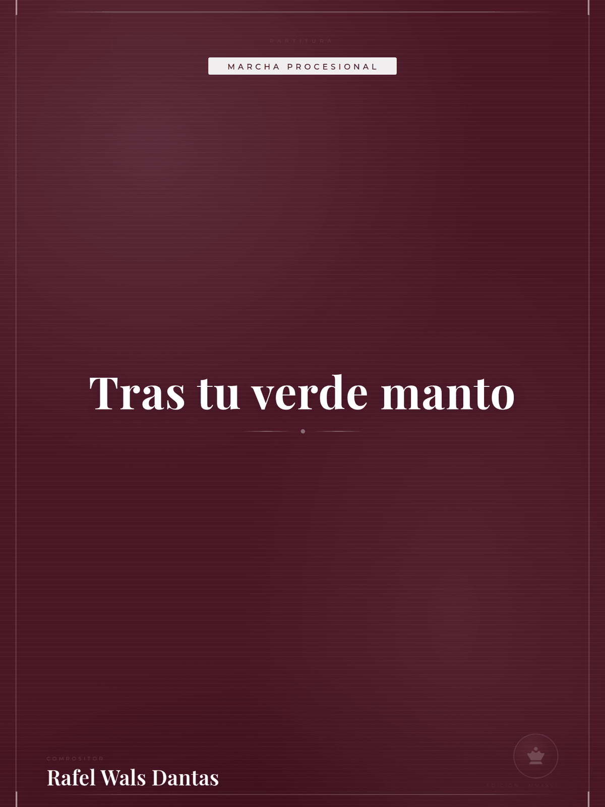 Portada de Tras tu verde manto