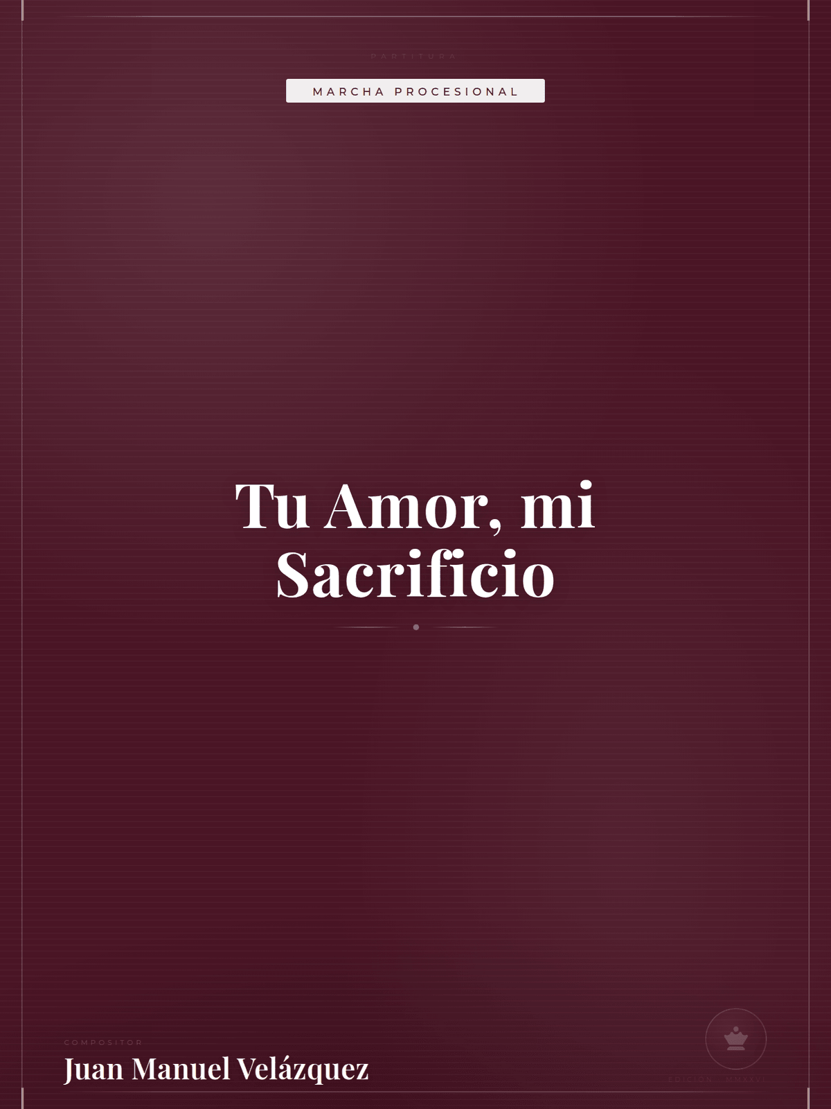 Portada de Tu Amor, mi Sacrificio