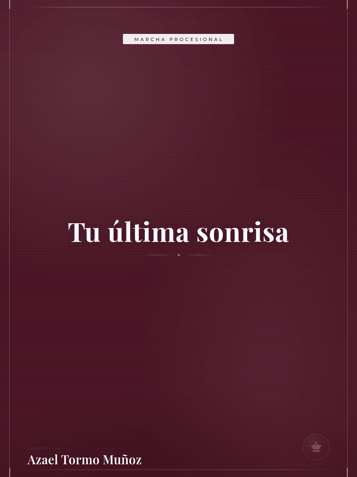 Portada de Tu última sonrisa