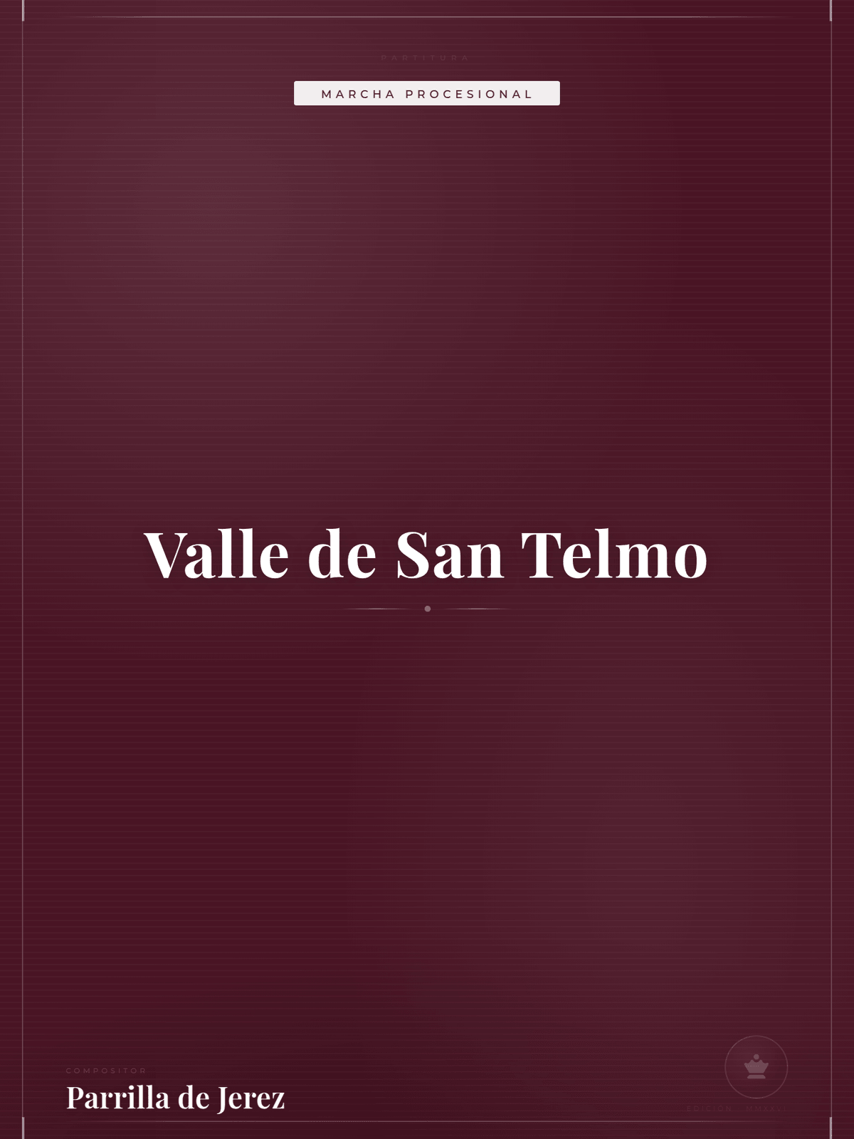 Portada de Valle de San Telmo