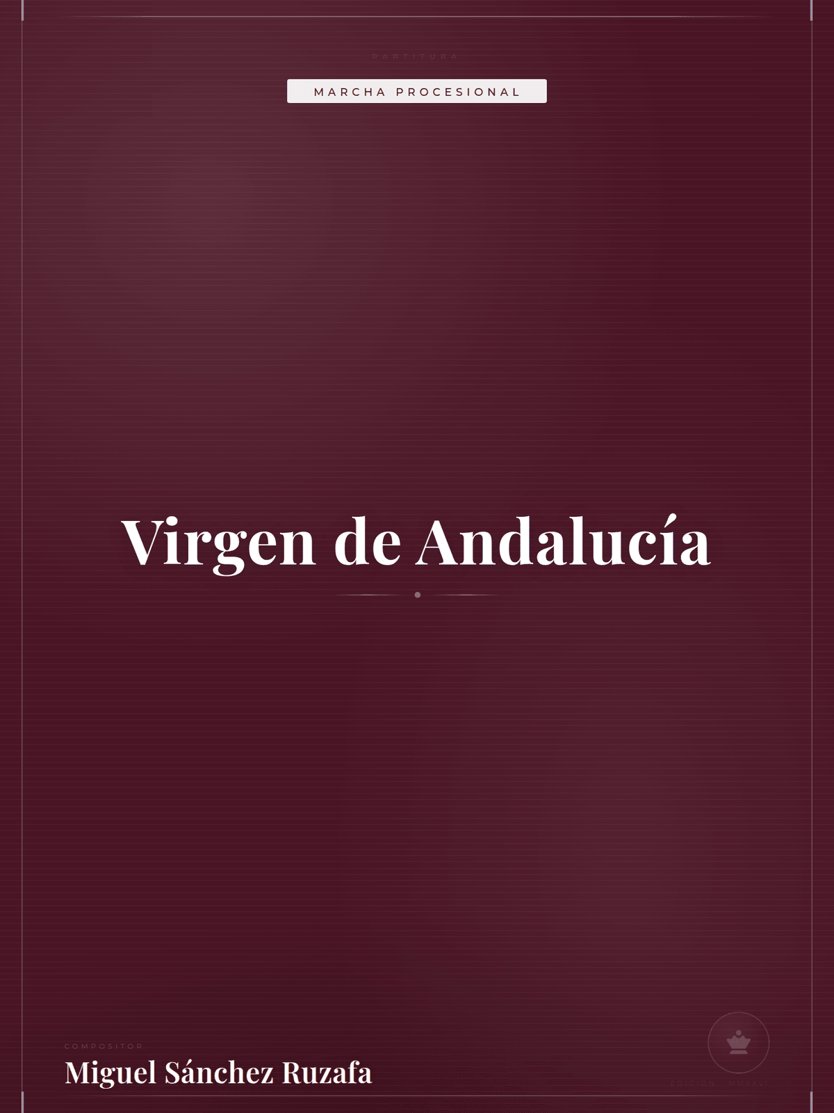 Portada de Virgen de Andalucía