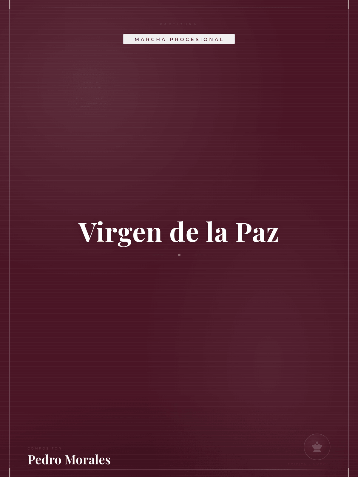 Portada de Virgen de la Paz