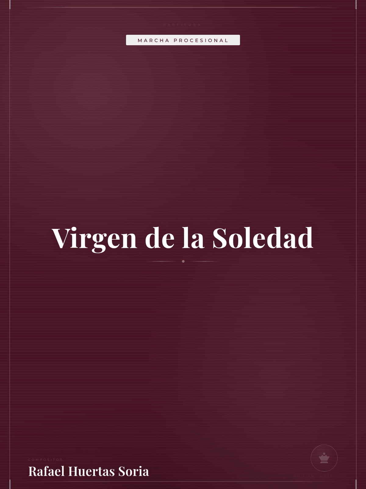 Portada de Virgen de la Soledad