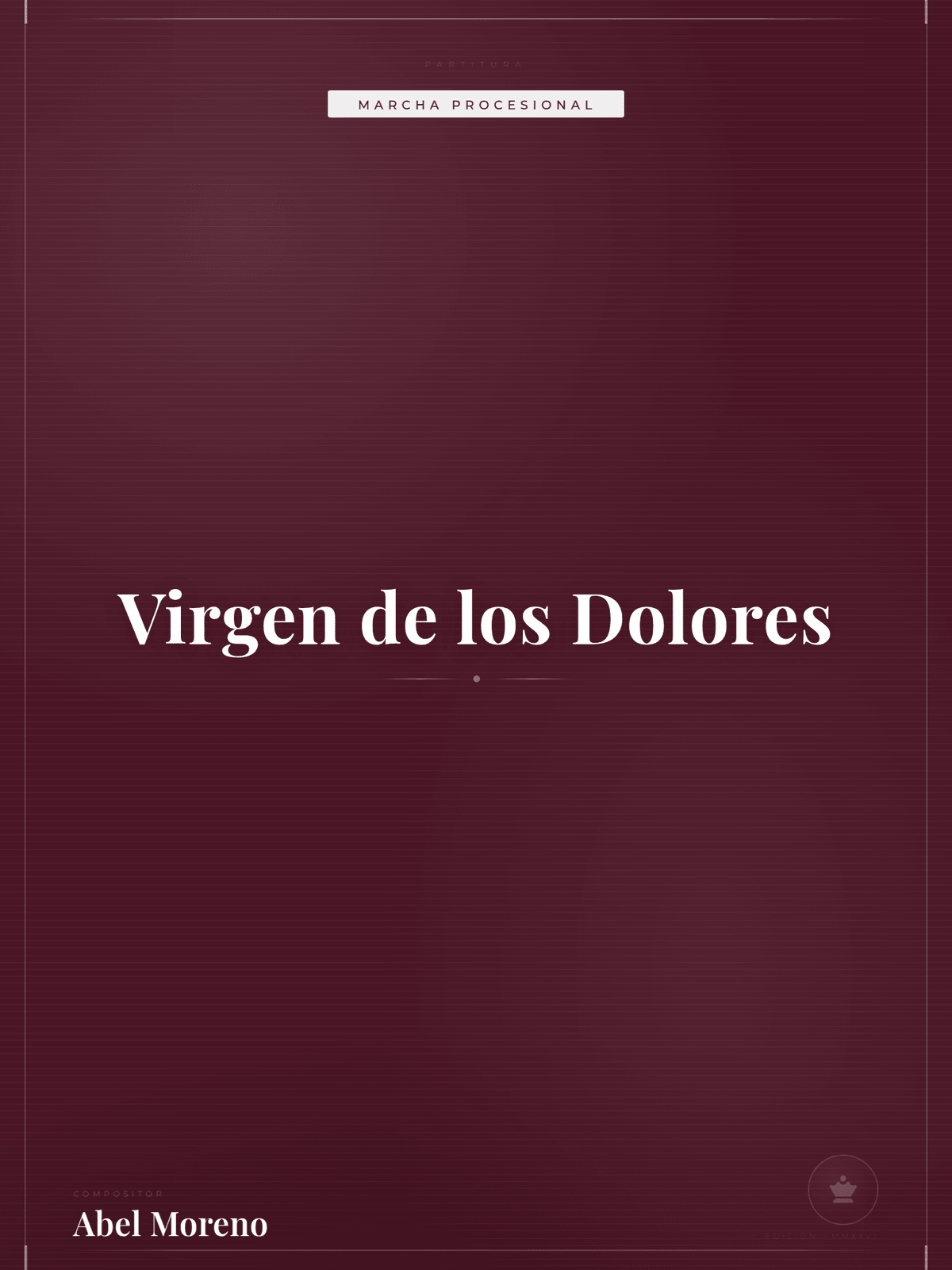 Portada de Virgen de los Dolores