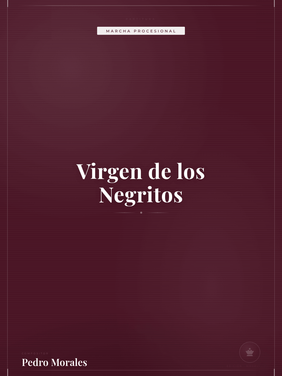 Portada de Virgen de los Negritos