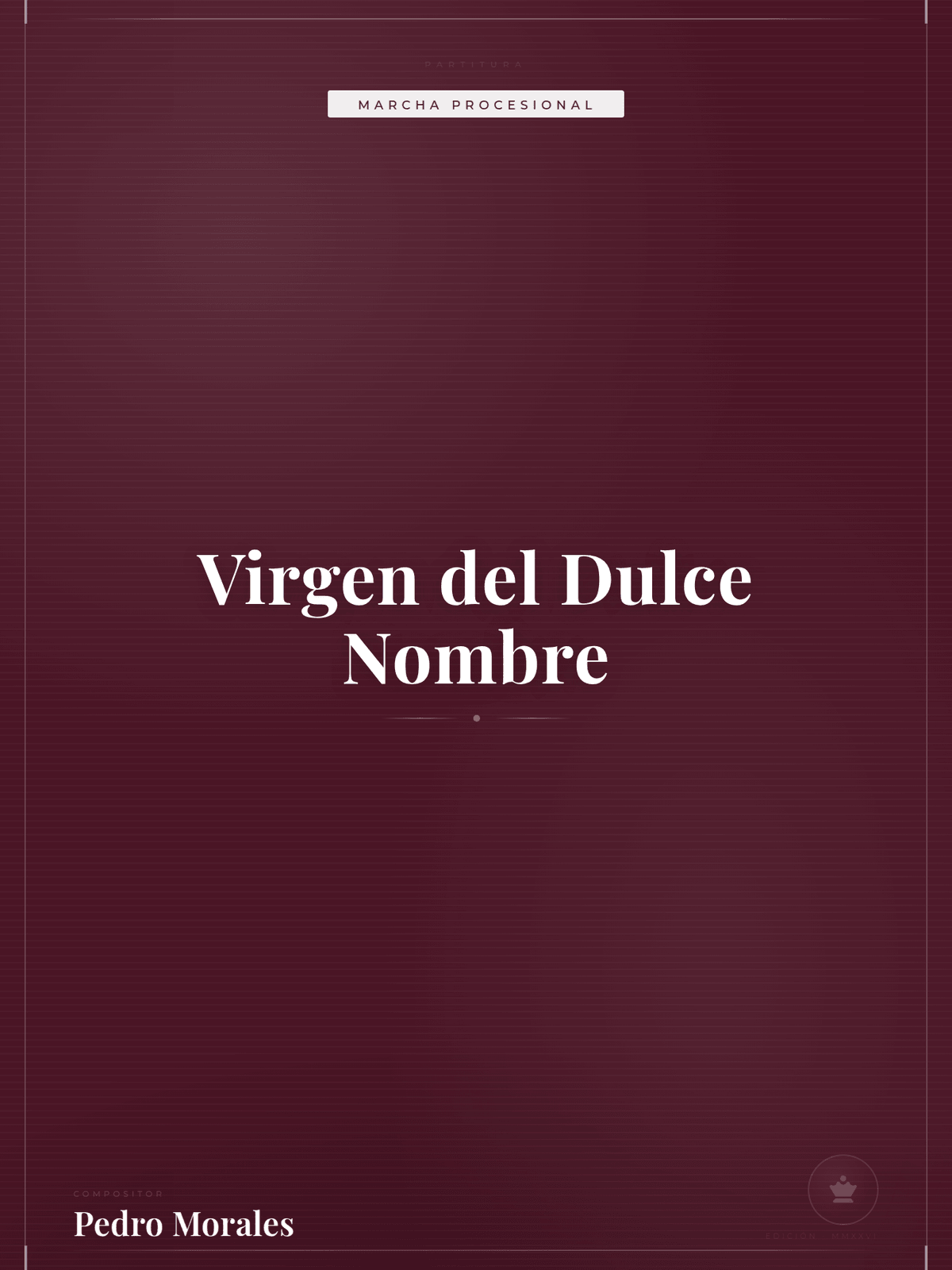 Portada de Virgen del Dulce Nombre