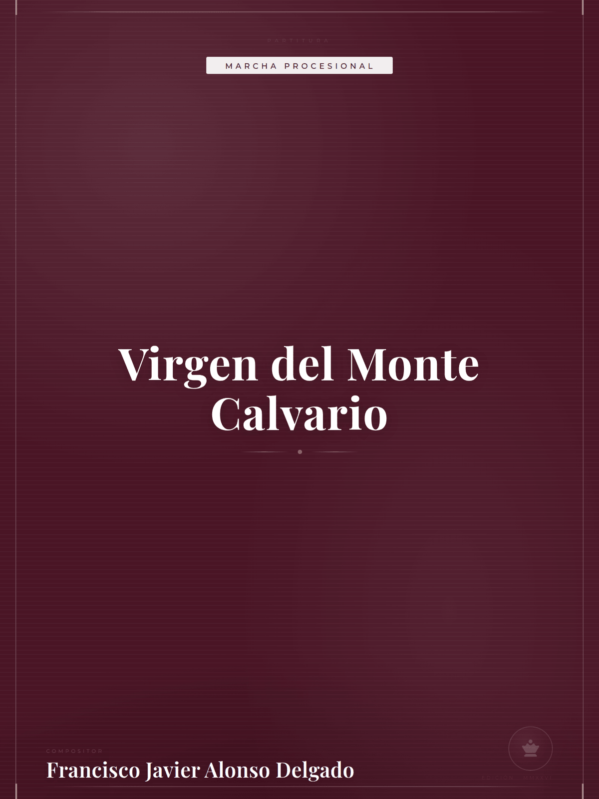 Portada de Virgen del Monte Calvario