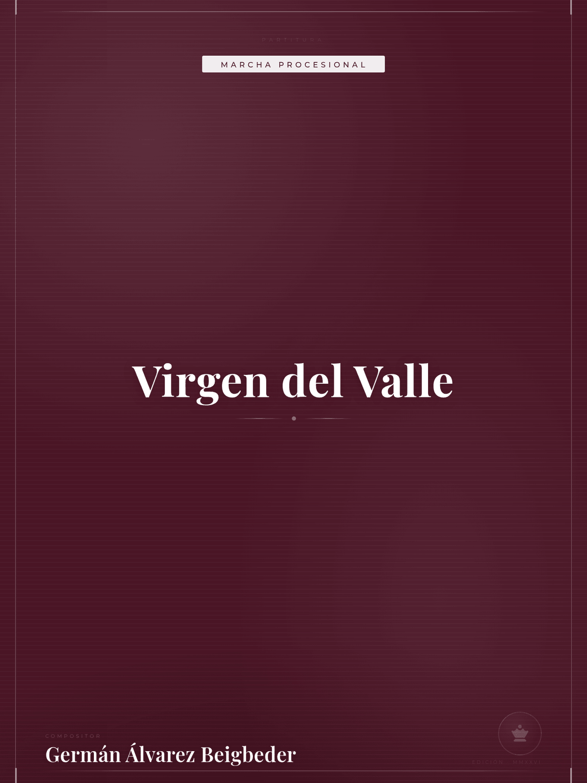 Portada de Virgen del Valle