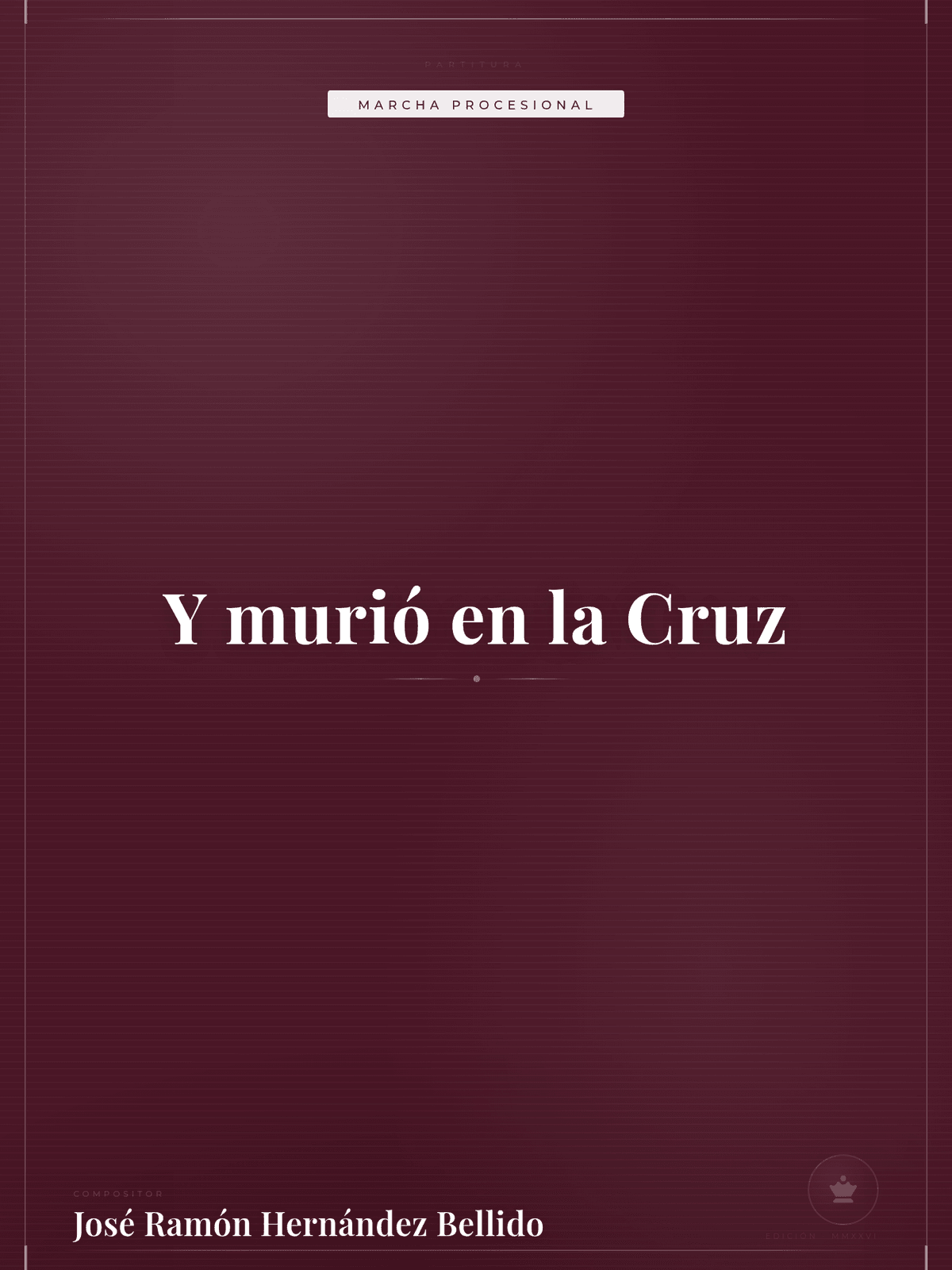 Portada de Y murió en la Cruz