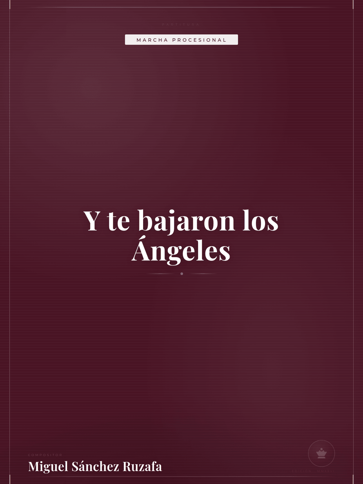 Portada de Y te bajaron los Ángeles
