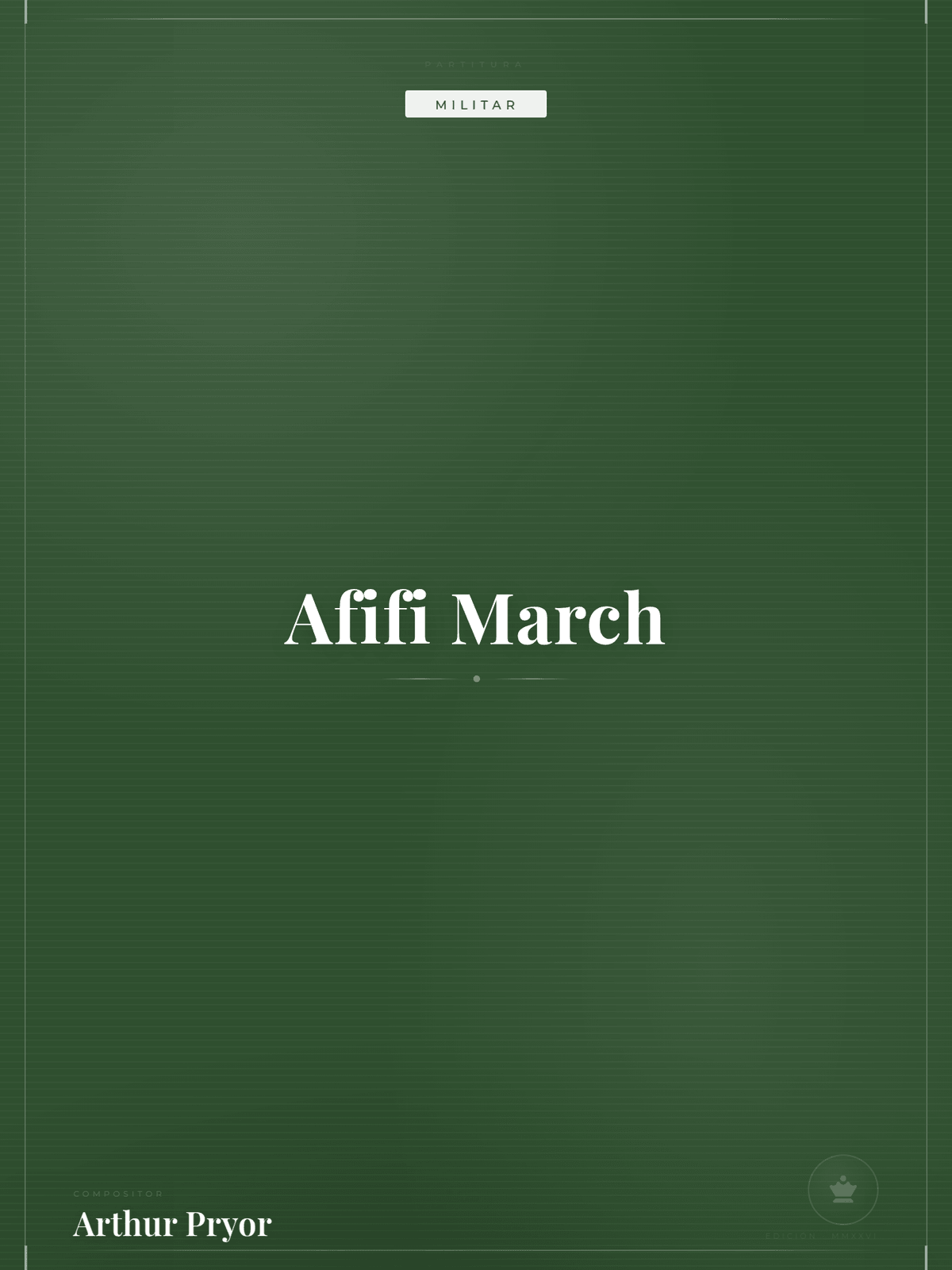 Portada de Afifi March