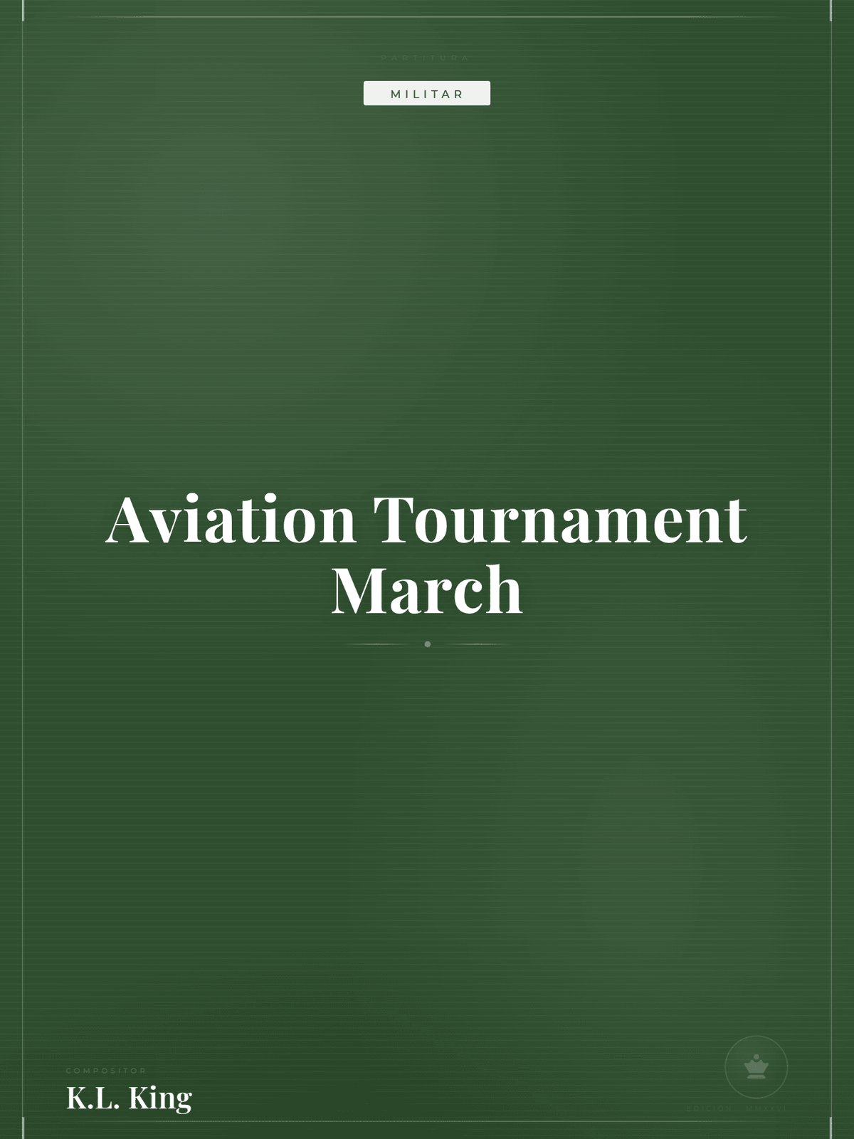 Portada de Aviation Tournament March