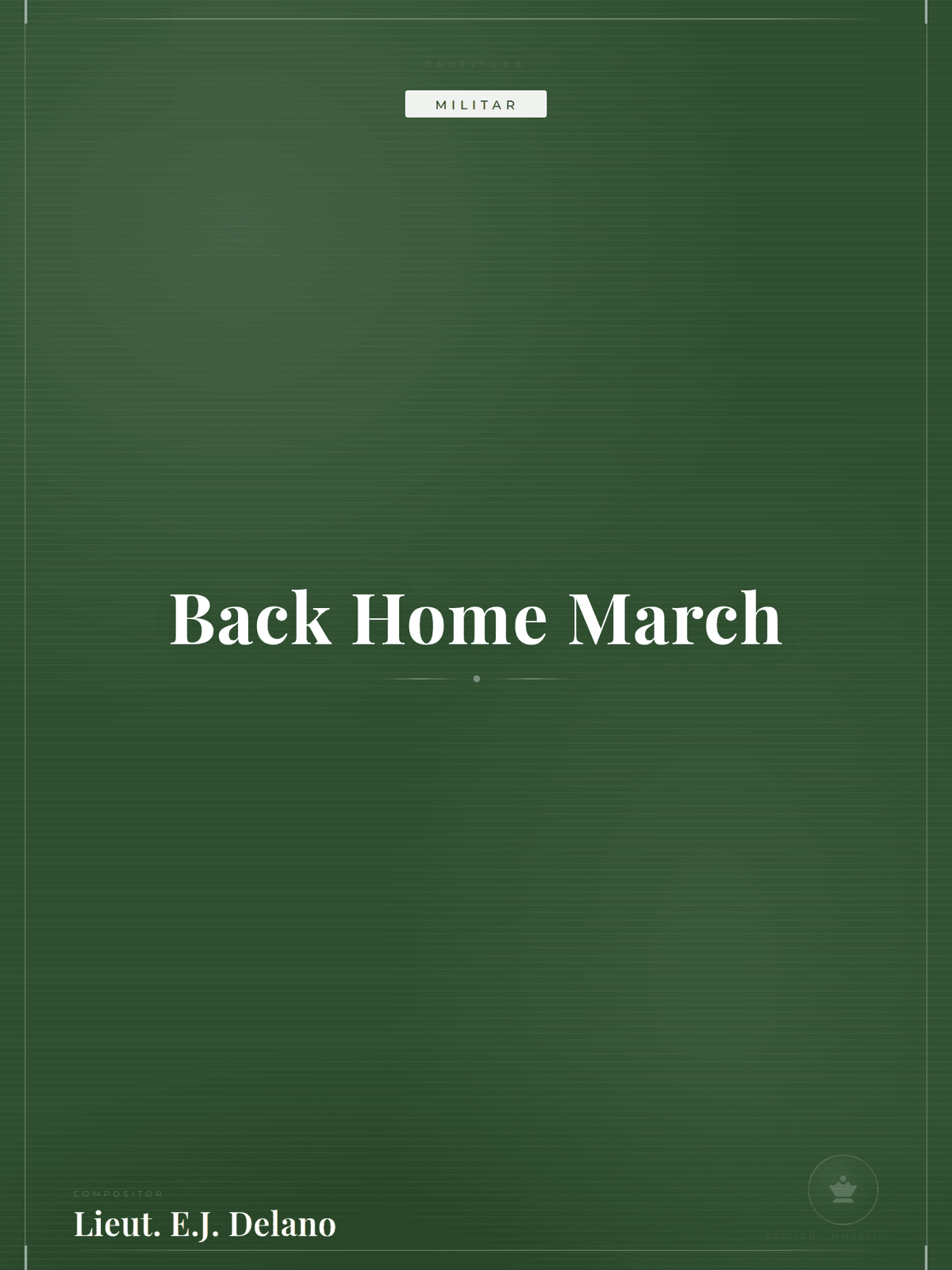 Portada de Back Home March