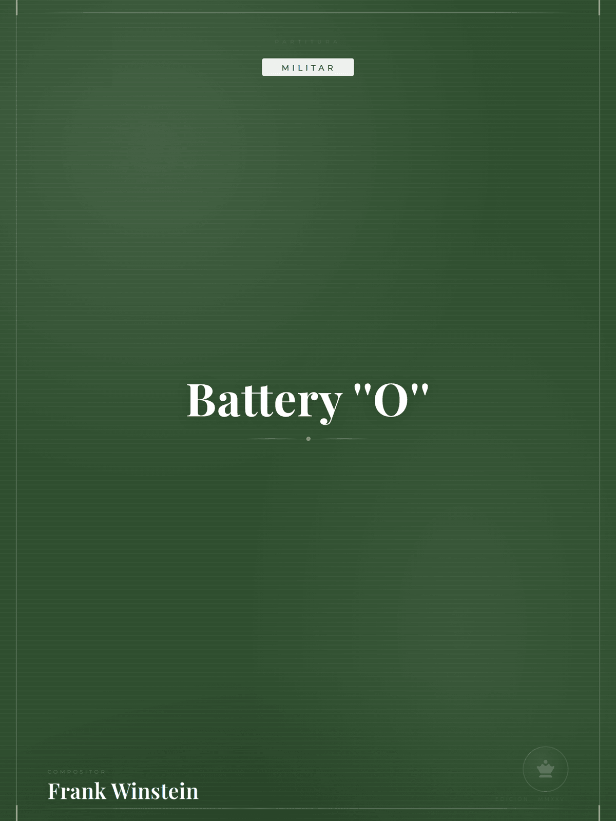 Portada de Battery ''O''
