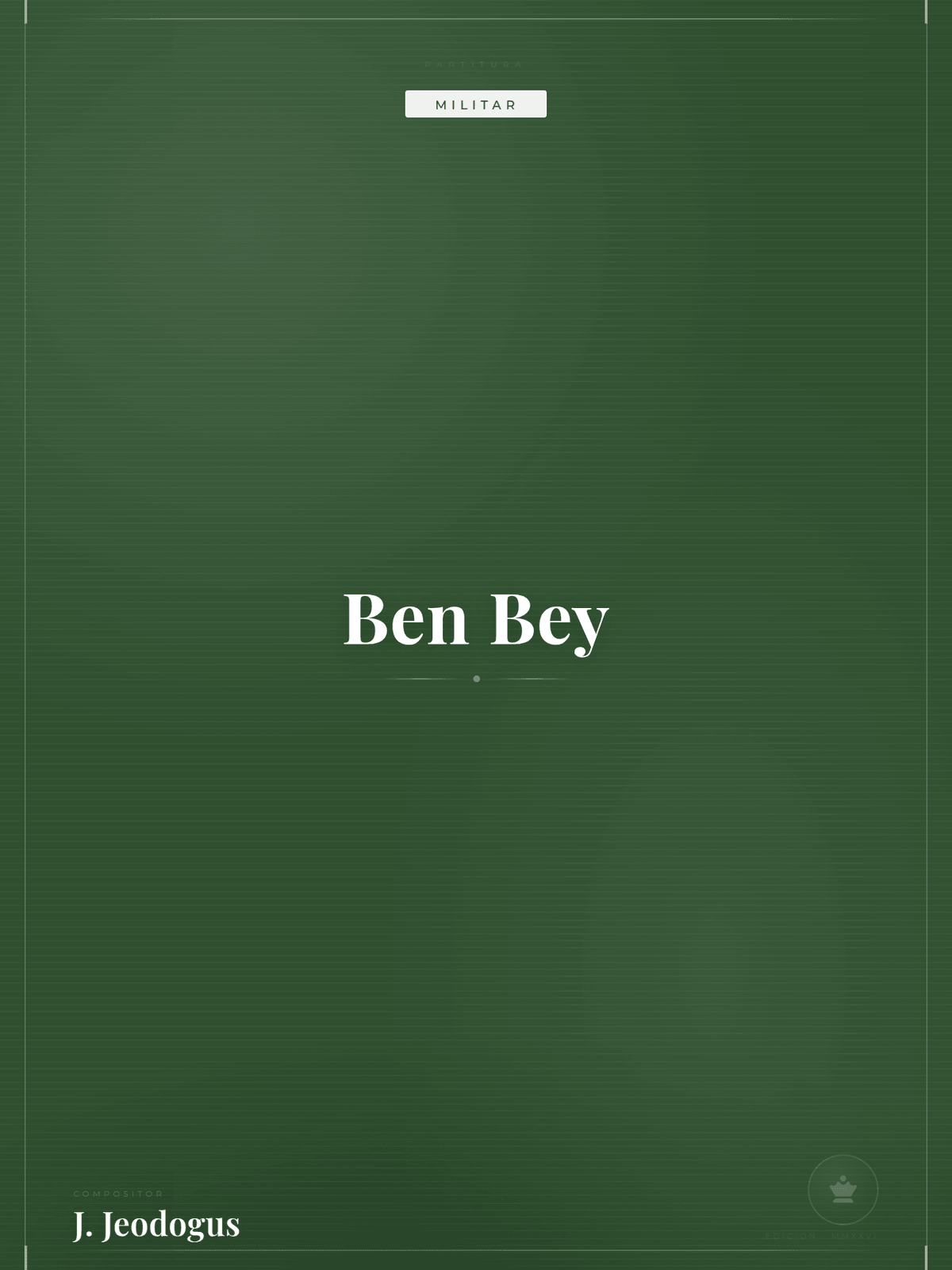 Portada de Ben Bey