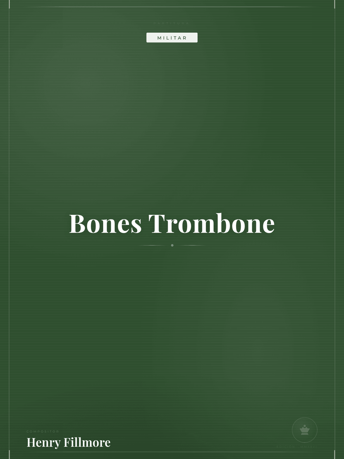 Portada de Bones Trombone