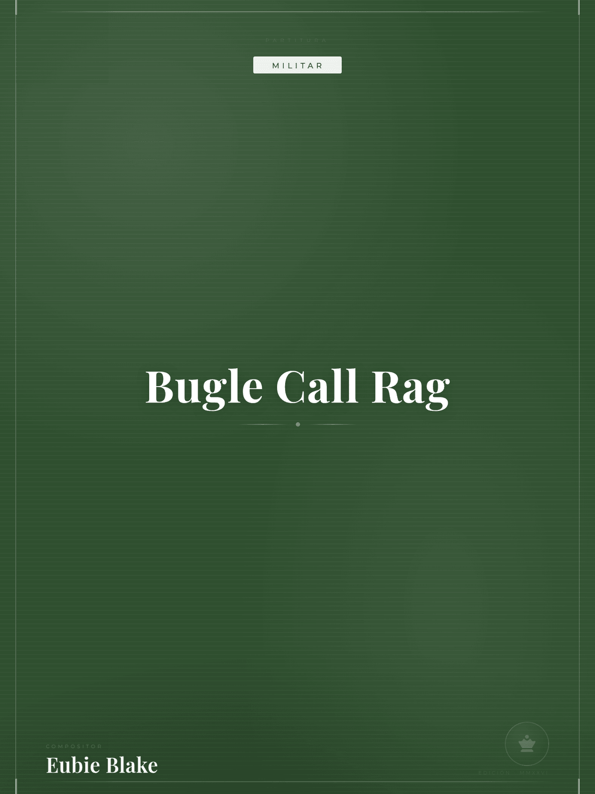 Portada de Bugle Call Rag