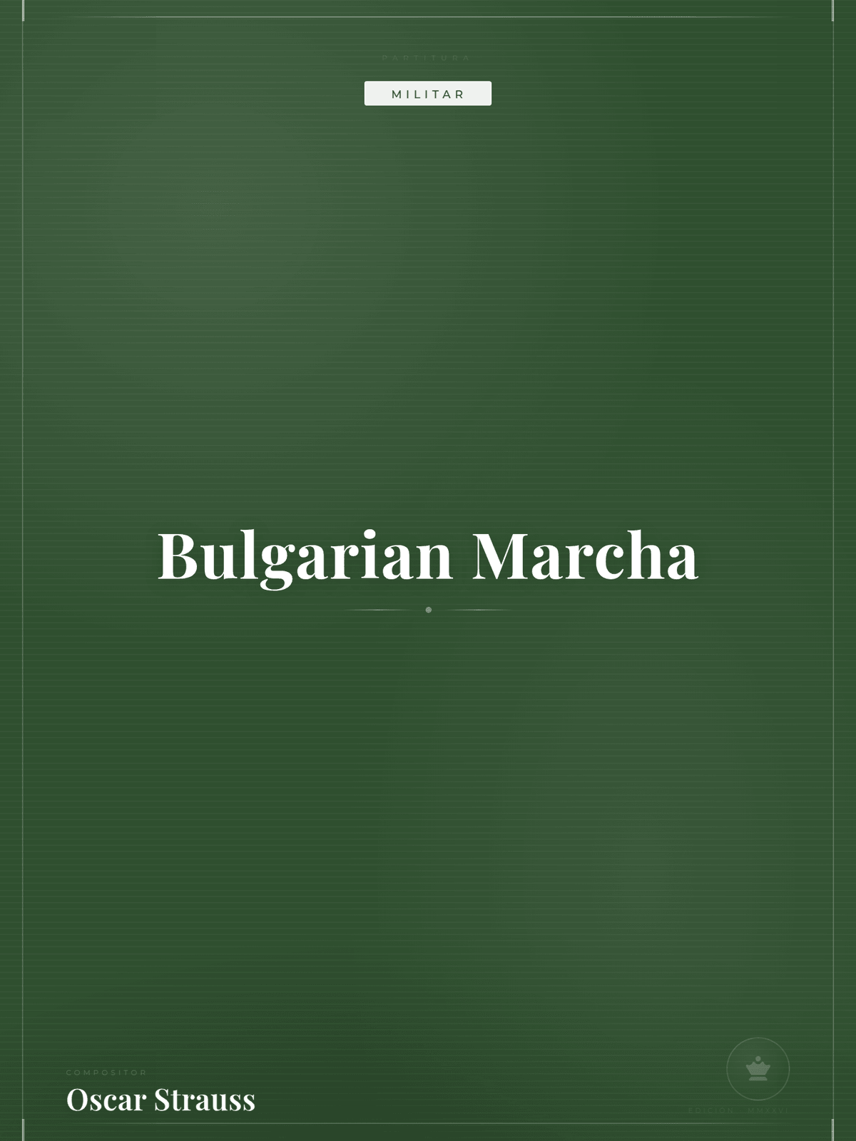 Portada de Bulgarian Marcha