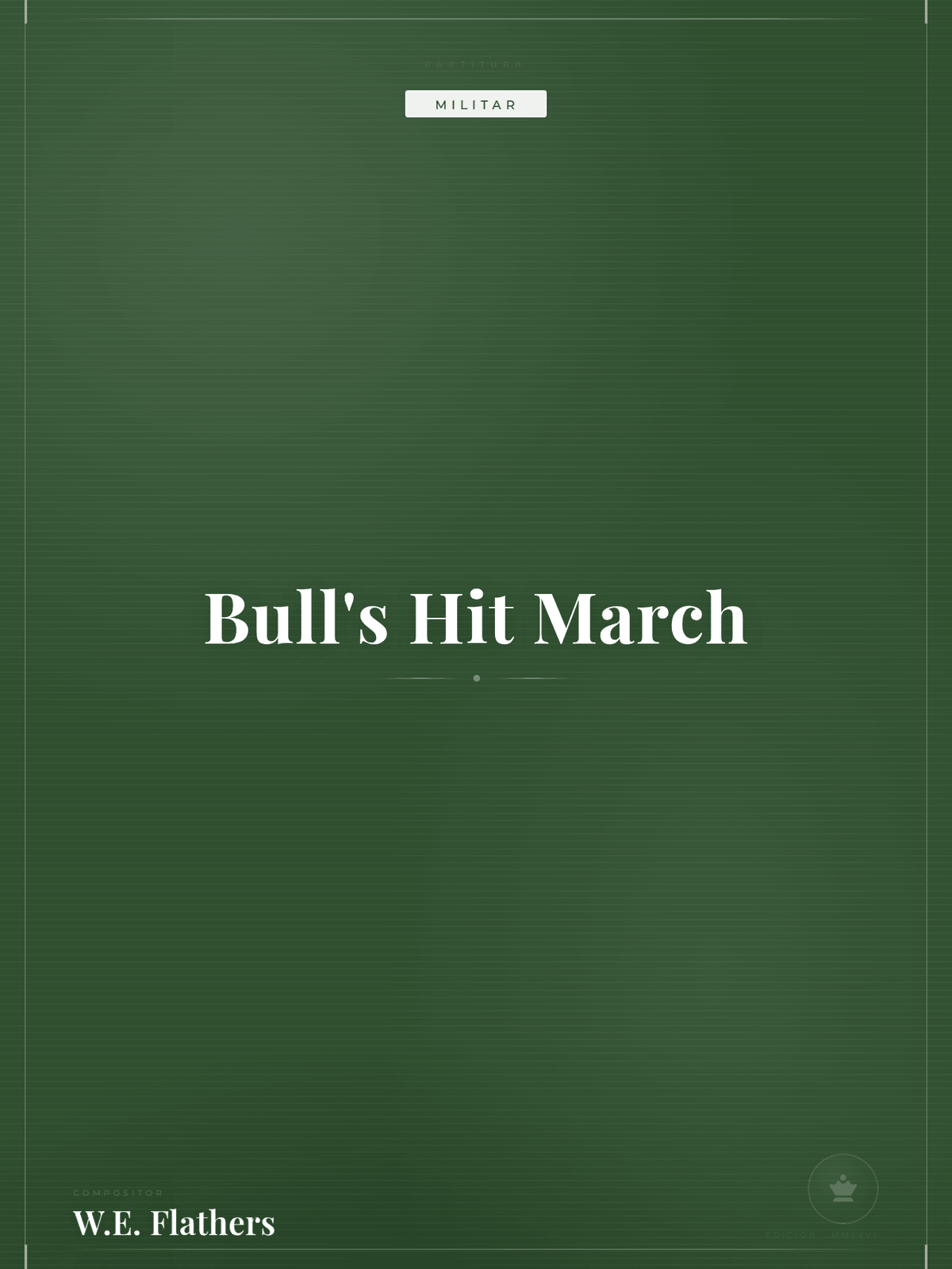 Portada de Bull's Hit March