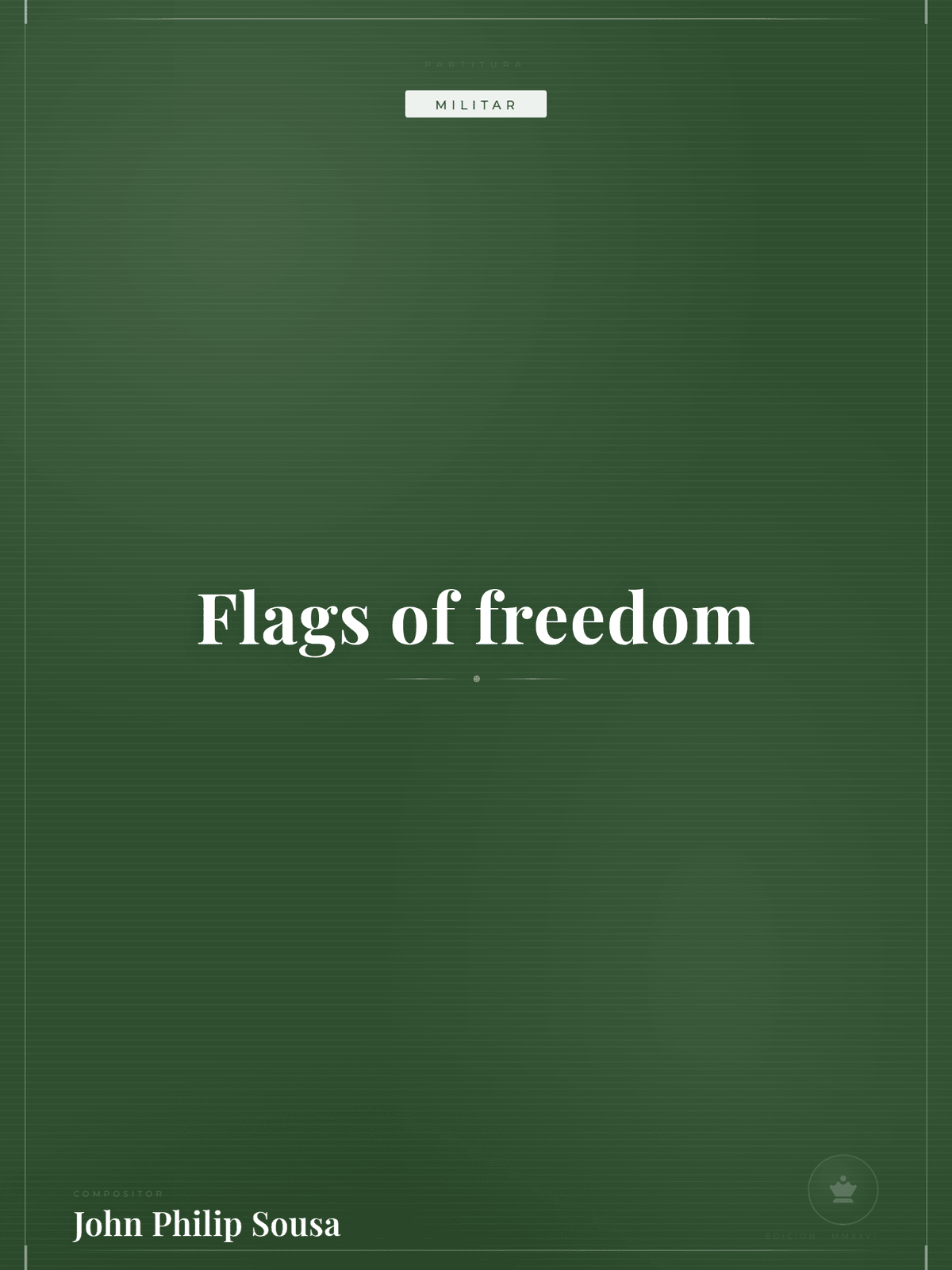 Portada de Flags of freedom
