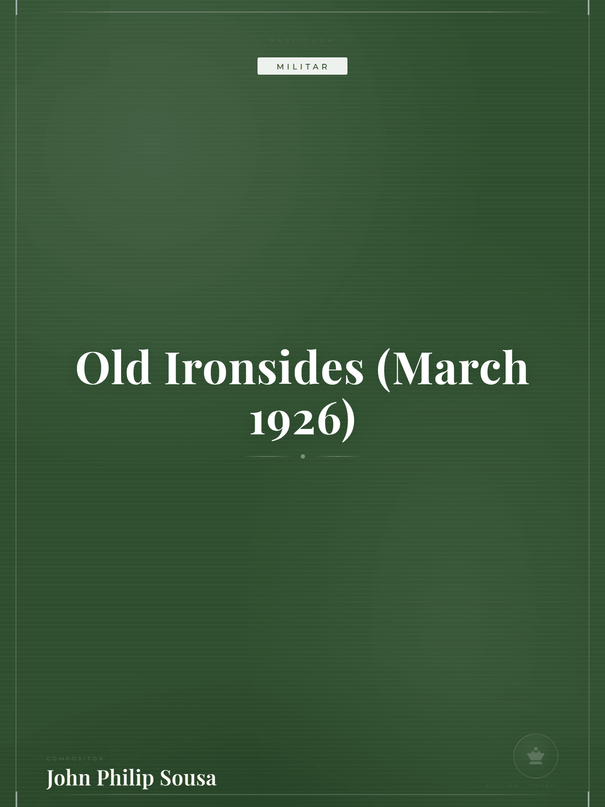 Portada de Old Ironsides (March 1926)