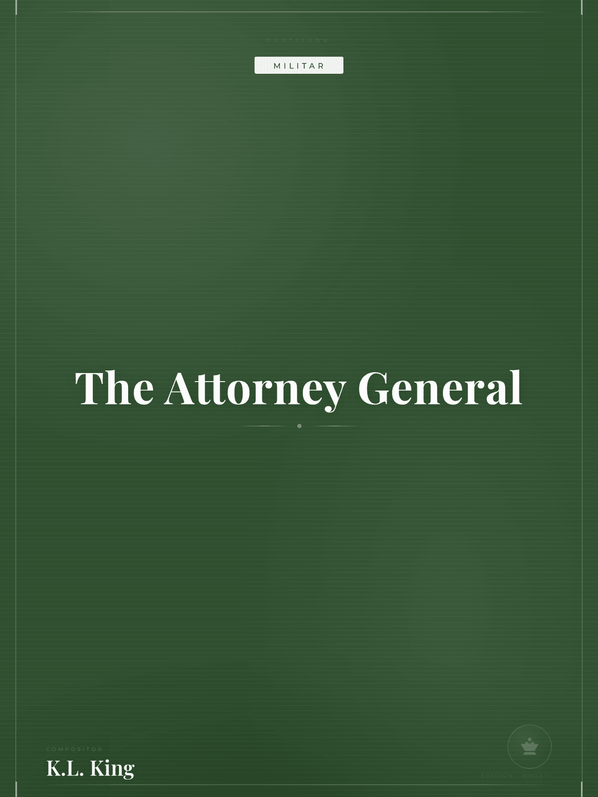Portada de The Attorney General