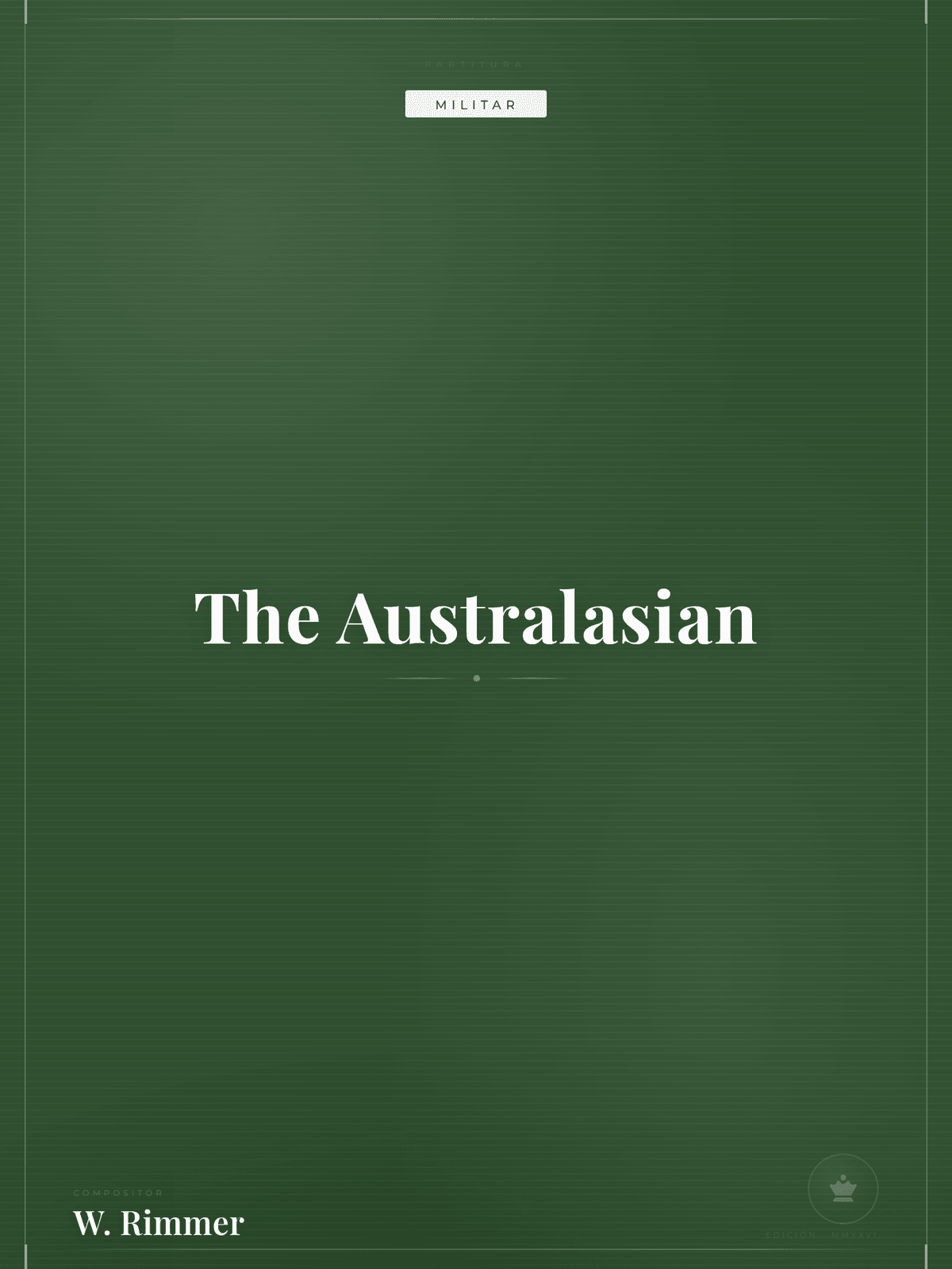 Portada de The Australasian