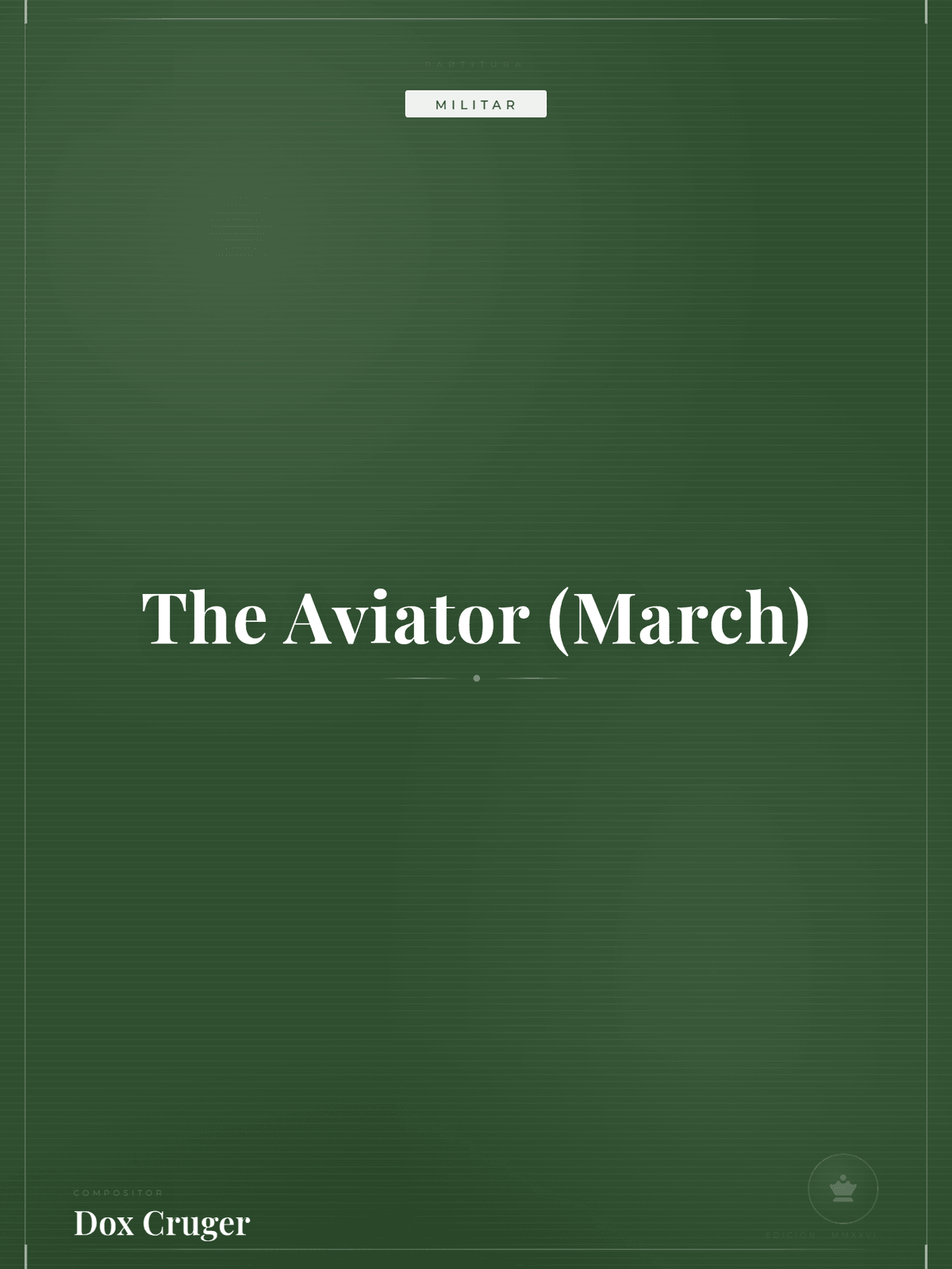 Portada de The Aviator (March)
