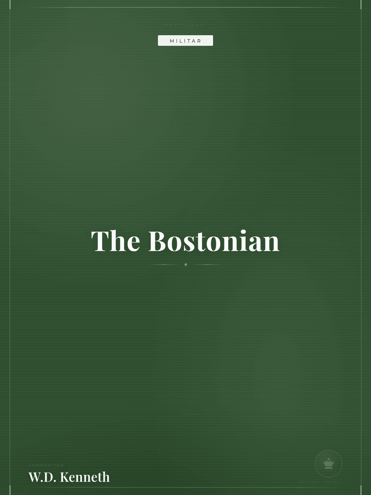 Portada de The Bostonian