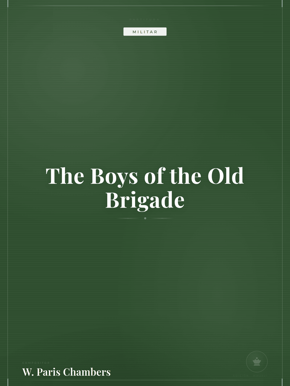 Portada de The Boys of the Old Brigade