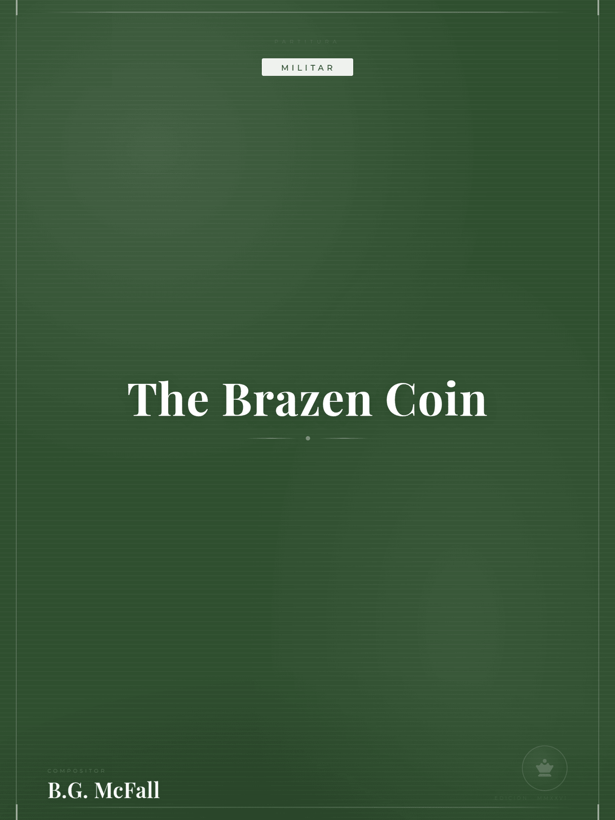 Portada de The Brazen Coin