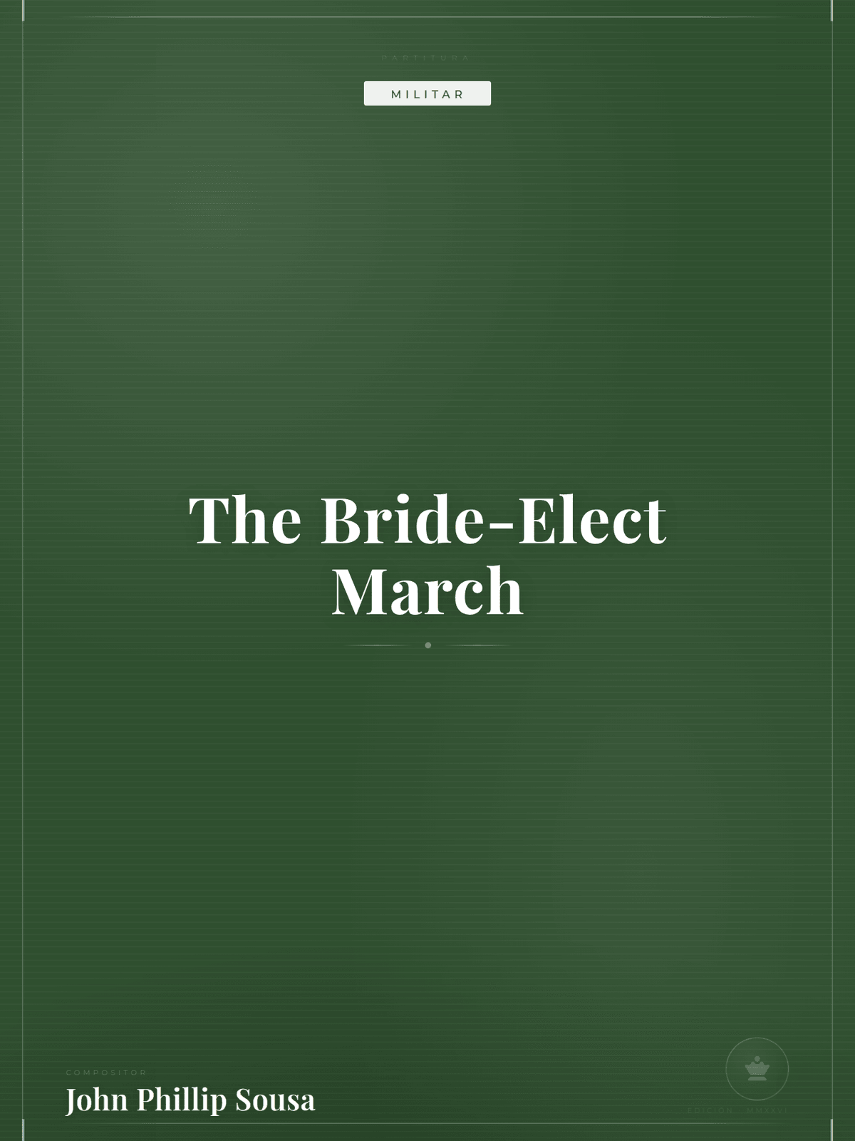 Portada de The Bride-Elect March