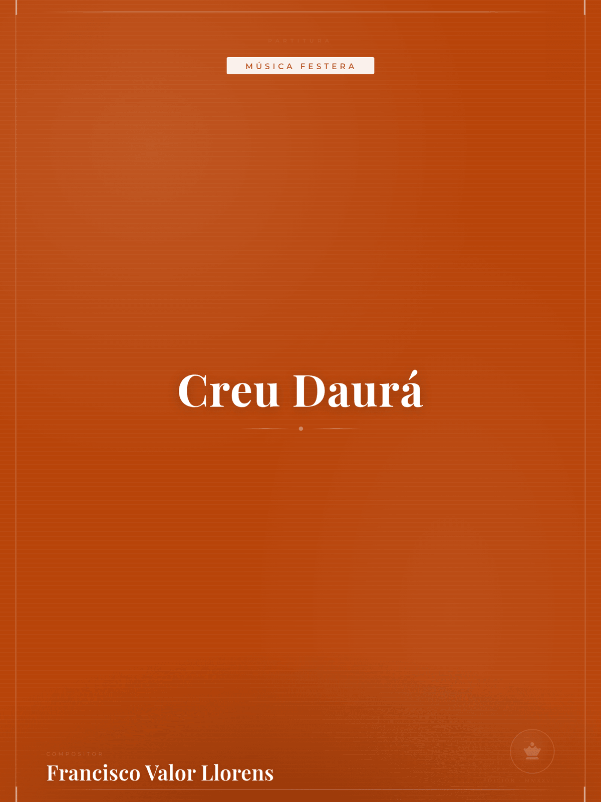 Portada de Creu Daurá