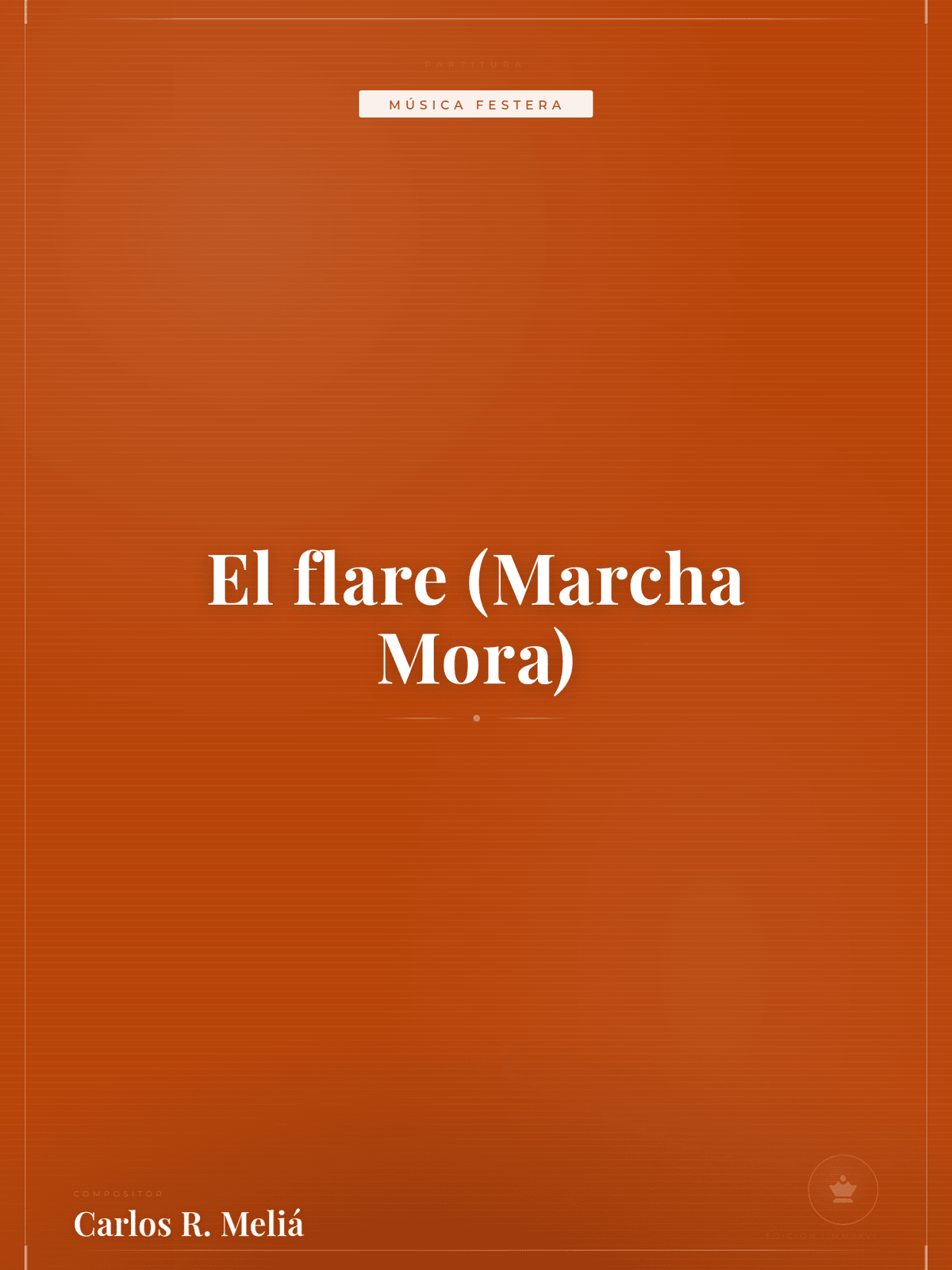 Portada de El flare (Marcha Mora)